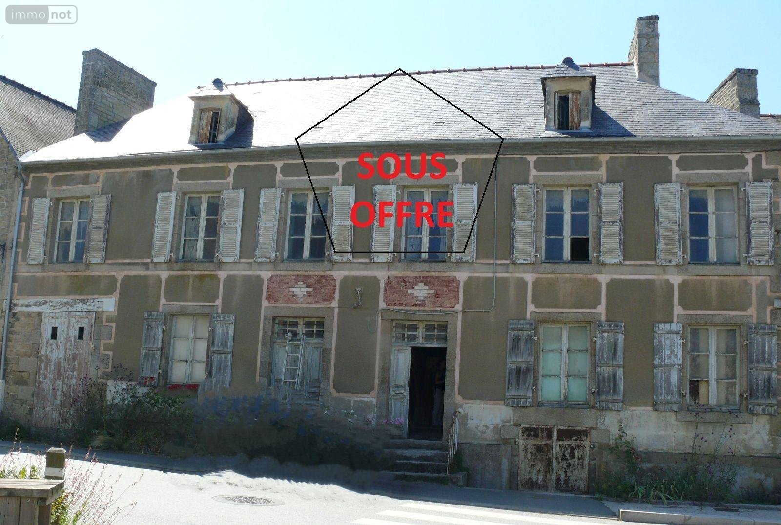 Maison a vendre Saint-Juvat 22630 Côtes-d'Armor 120 m2 6 pièces 105580 euros