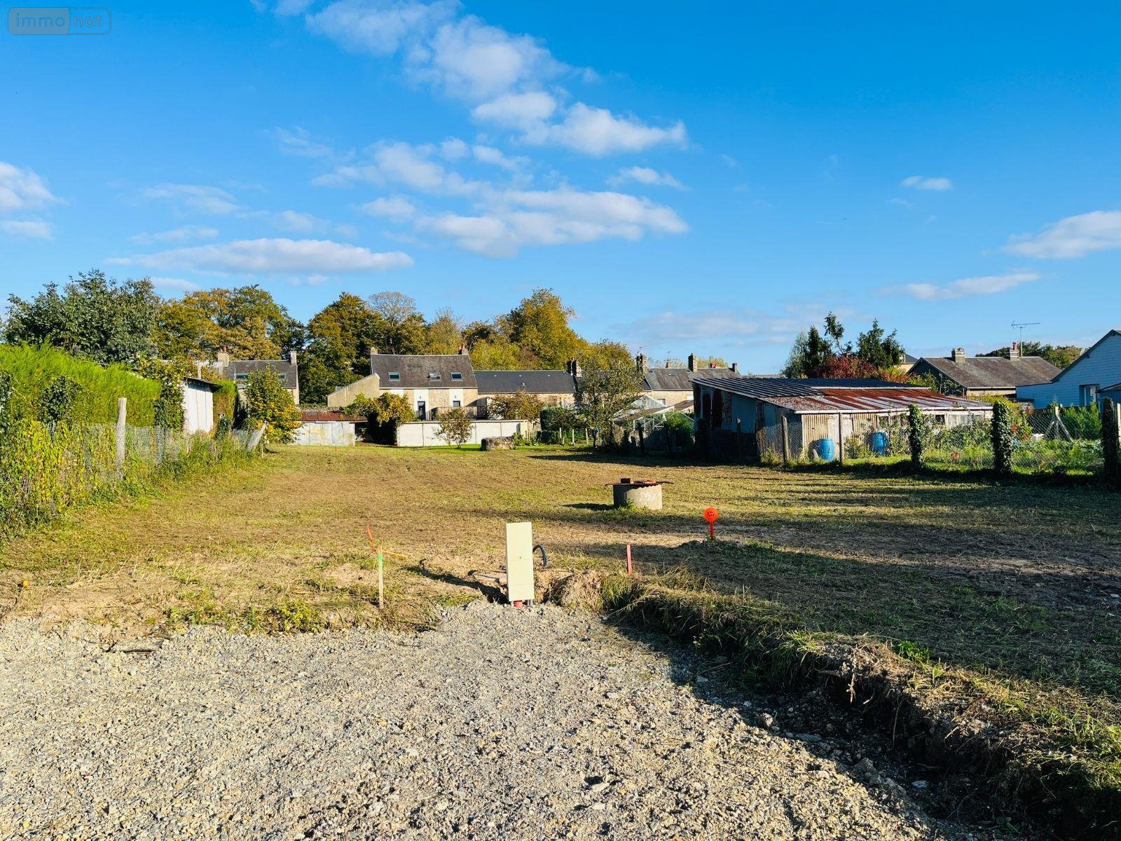 Terrain a batir a vendre Le Val-Saint-Père 50300 Manche 558 m2  104940 euros