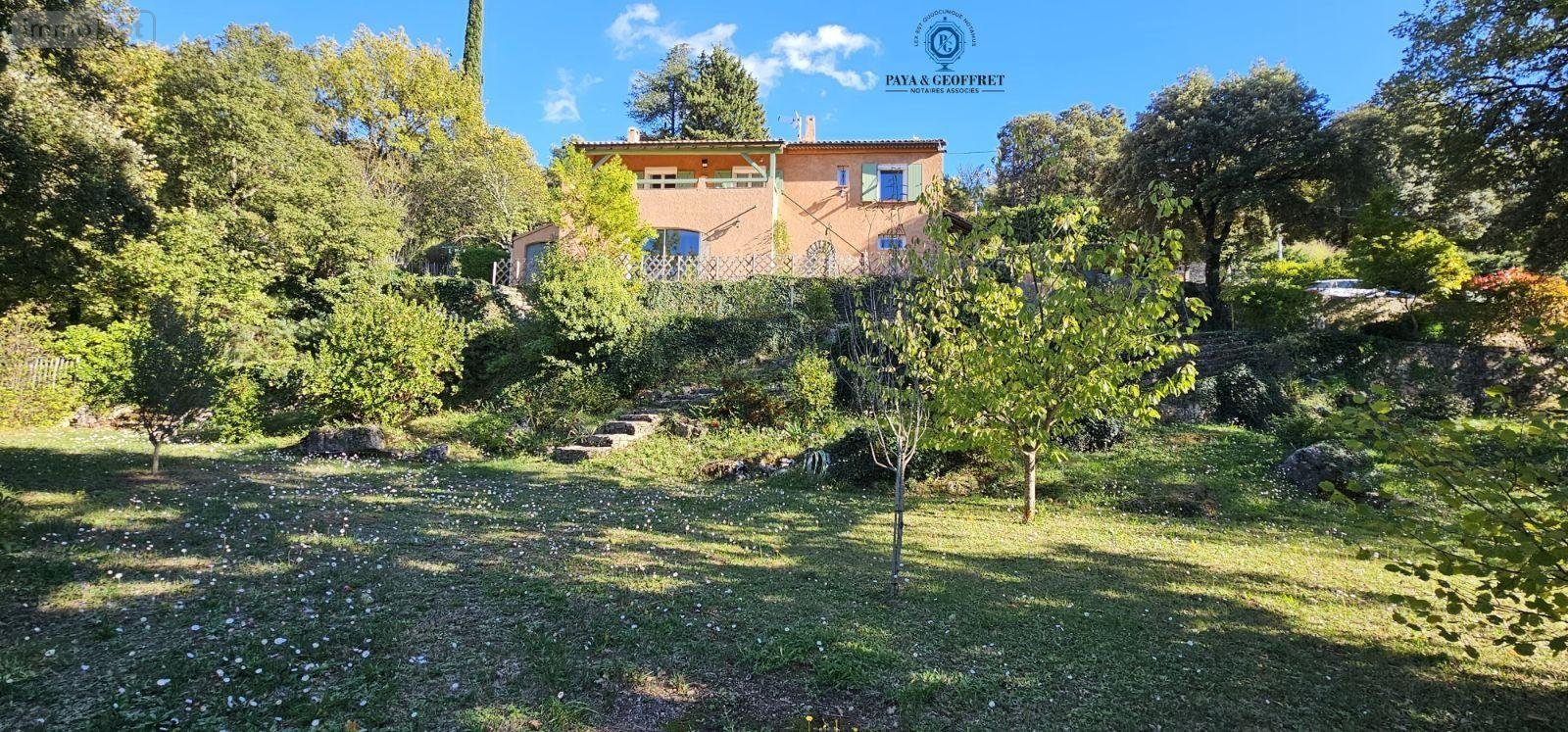 Maison a vendre La Roquebrussanne 83136 Var 121 m2 4 pièces 367500 euros