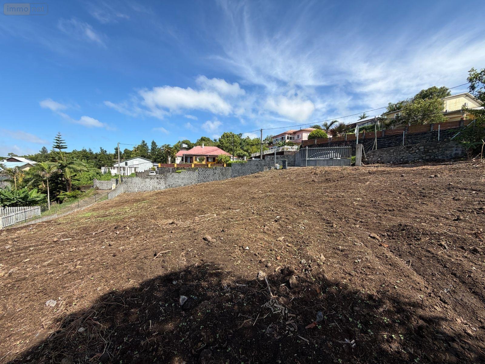 Terrain a batir a vendre Les Avirons 97425 Réunion 1507 m2  118100 euros