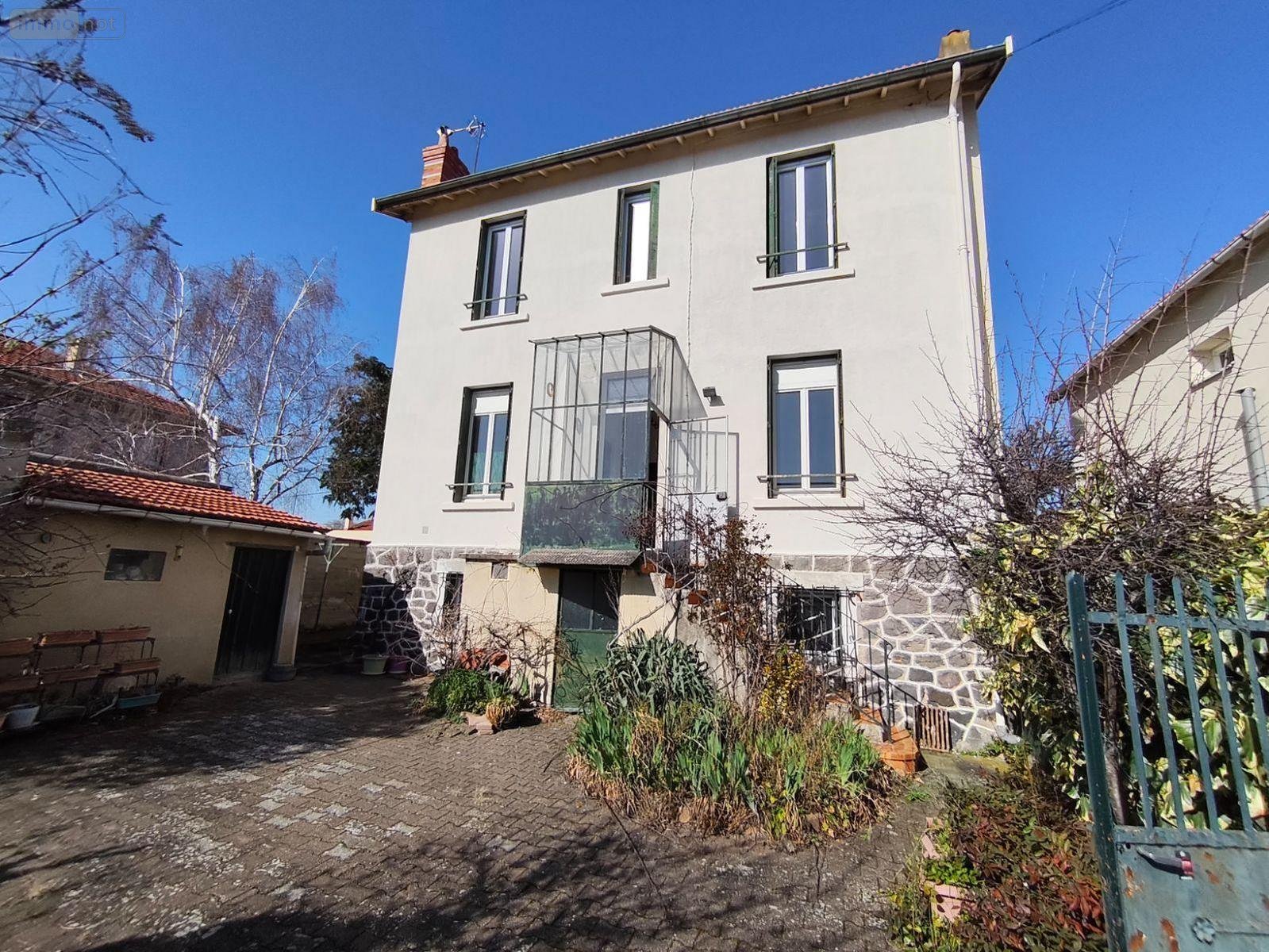 Maison a vendre Clermont-Ferrand 63000 Puy-de-Dôme 91 m2 4 pièces 220000 euros