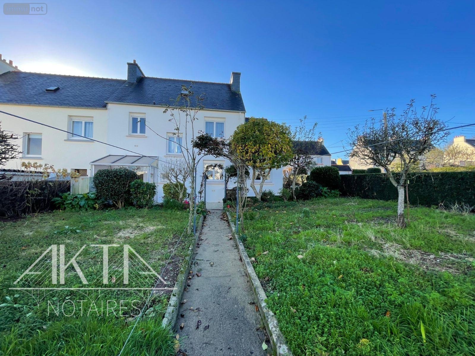 Maison a vendre Le Relecq-Kerhuon 29480 Finistère 97 m2 4 pièces 228800 euros