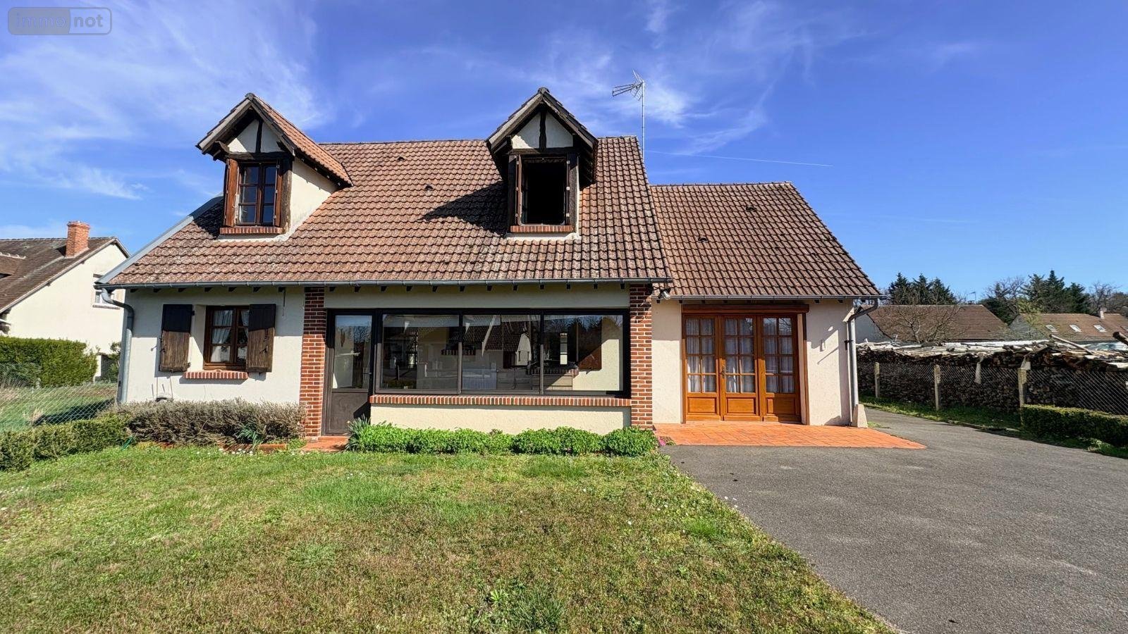 Maison a vendre Souesmes 41300 Loir-et-Cher 117 m2 5 pièces 163370 euros