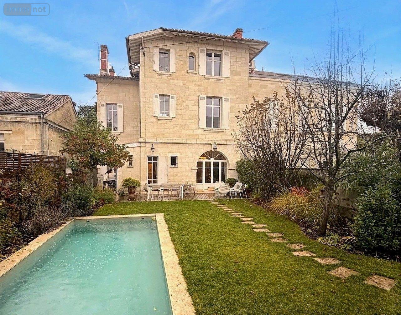 Maison a vendre Bordeaux 33000 Gironde 270 m2 7 pièces 2100000 euros
