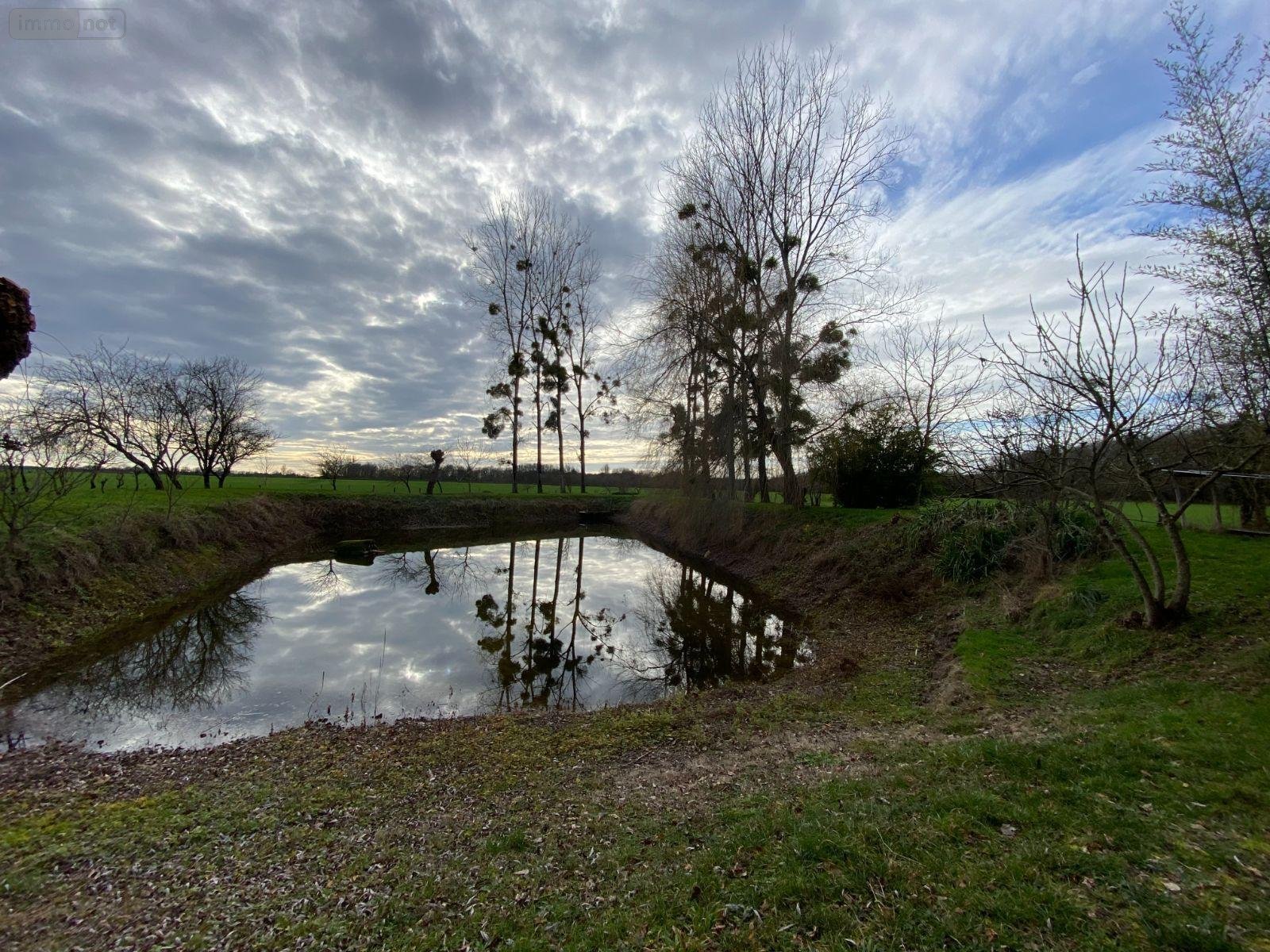 Terrains de loisirs bois etangs a vendre Buzançais 36500 Indre 4000 m2  13300 euros