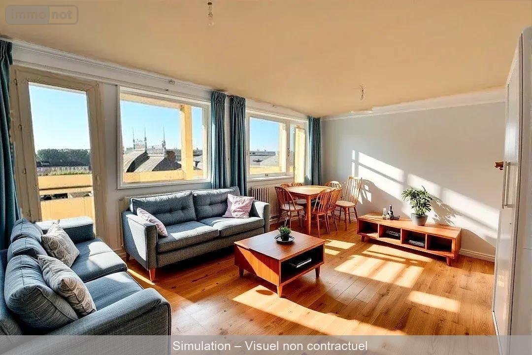 Location appartement Mâcon 71000 Saône-et-Loire 85 m2 3 pièces 850 euros