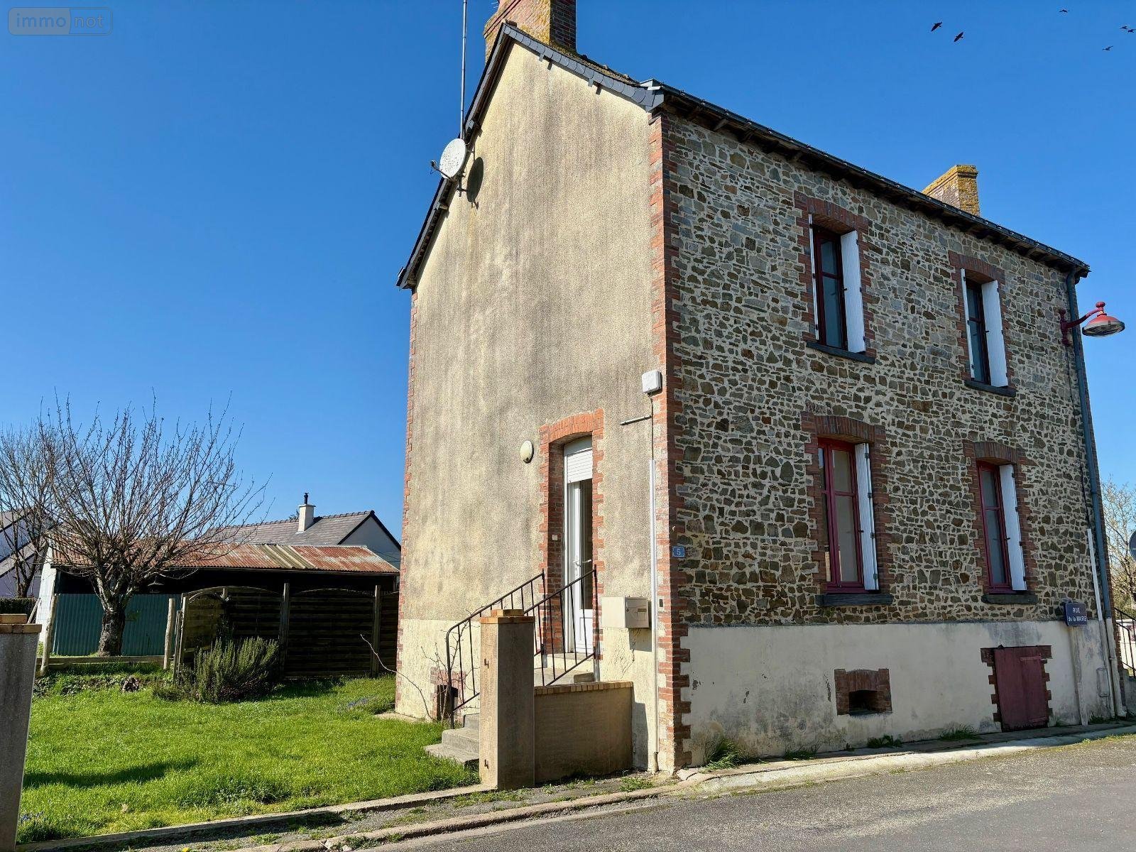 Maison a vendre Noyal-sur-Brutz 44110 Loire-Atlantique 87 m2 5 pièces 109920 euros
