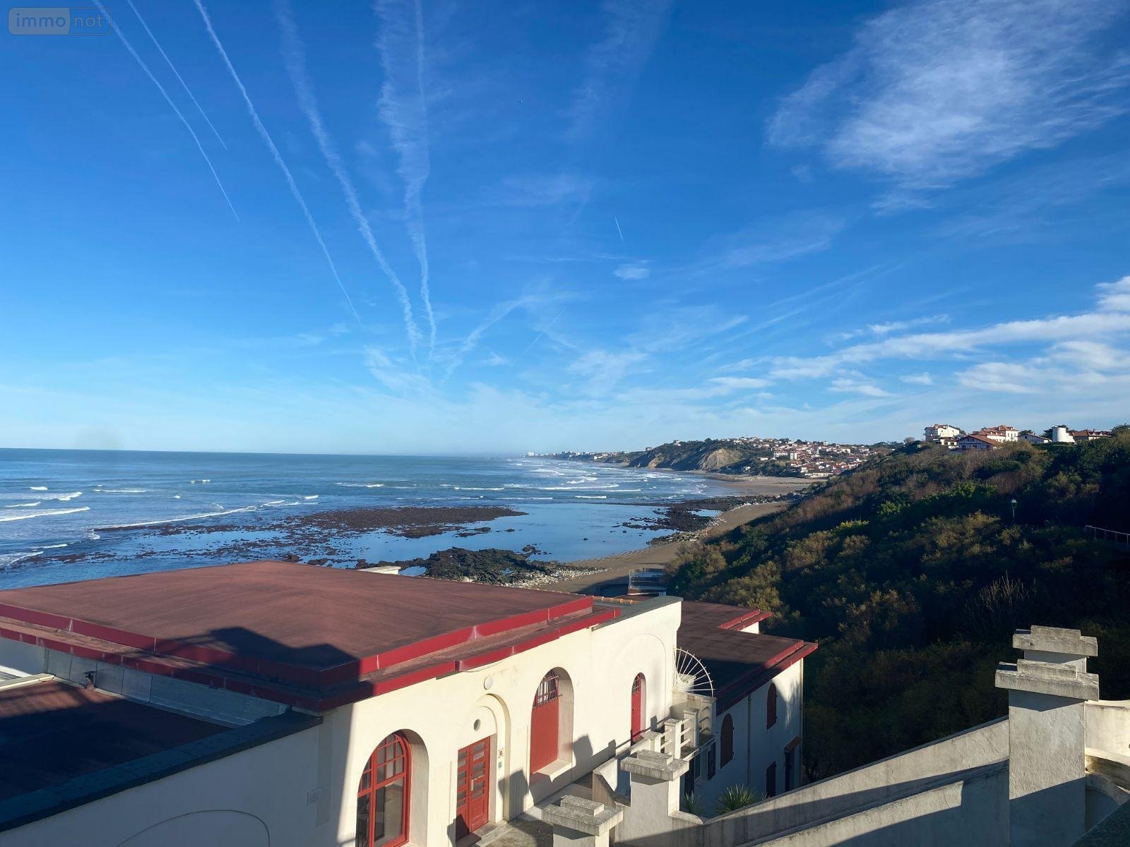 Appartement a vendre Guéthary 64210 Pyrénées-Atlantiques 57 m2  1090000 euros