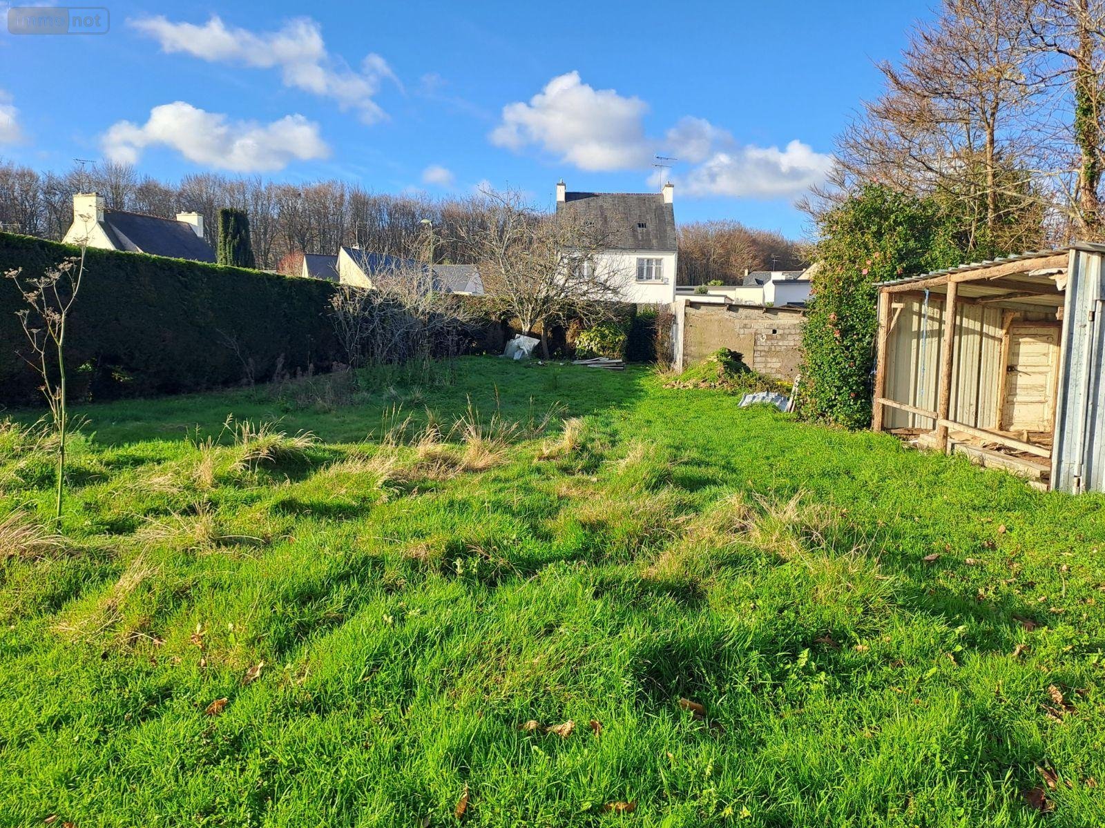 Terrain a batir a vendre Pleuven 29170 Finistère 565 m2  141800 euros