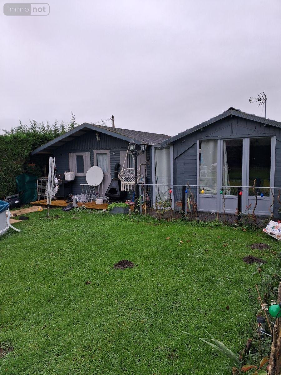 Terrains de loisirs bois etangs a vendre Looberghe 59630 Nord 517 m2  110250 euros