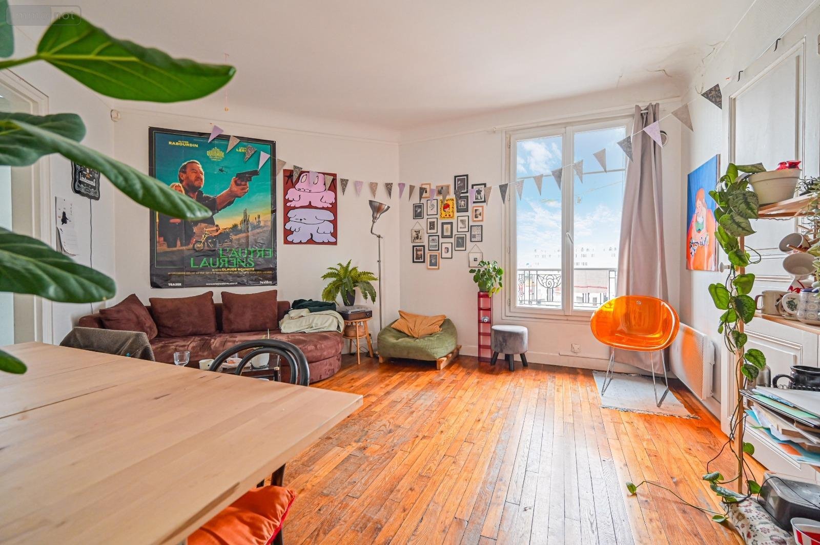 Appartement a vendre Bagnolet 93170 Seine-Saint-Denis 55 m2 3 pièces 291165 euros