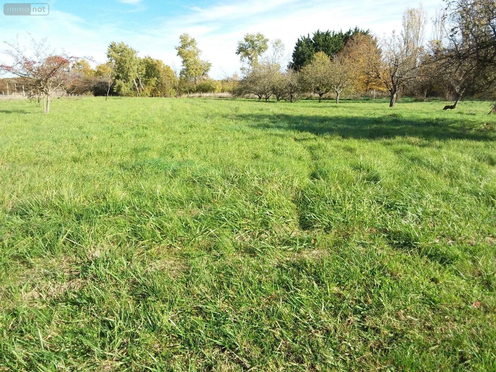 Terrain a batir a vendre Fougères-sur-Bièvre 41120 Loir-et-Cher 1545 m2  39200 euros