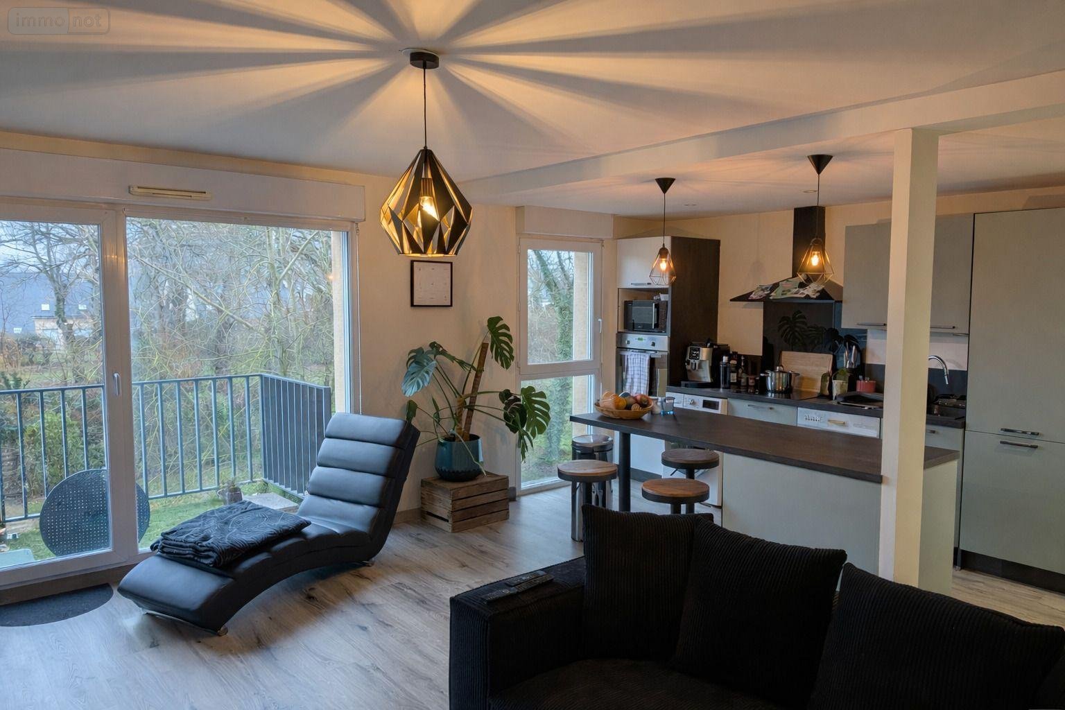 Location appartement Pont-Péan 35131 Ille-et-Vilaine 74 m2 4 pièces 900 euros