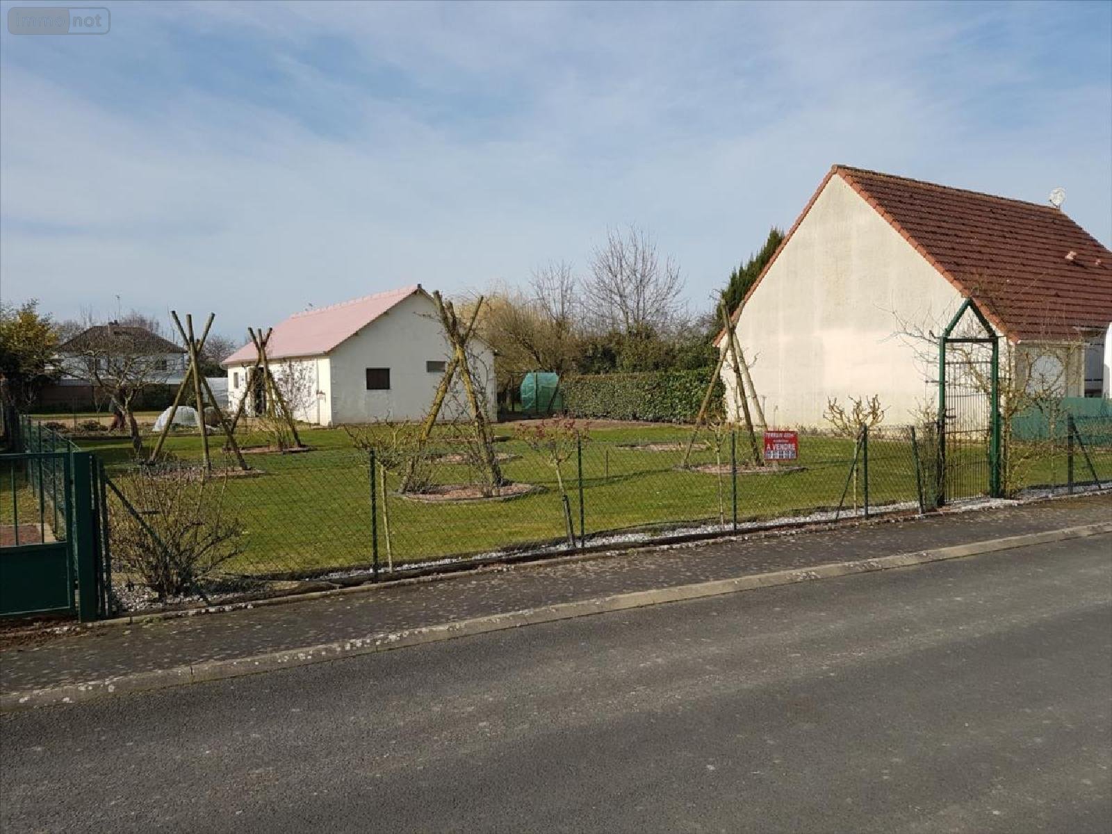 Terrain a batir a vendre Villaines-sous-Malicorne 72270 Sarthe 420 m2  25000 euros