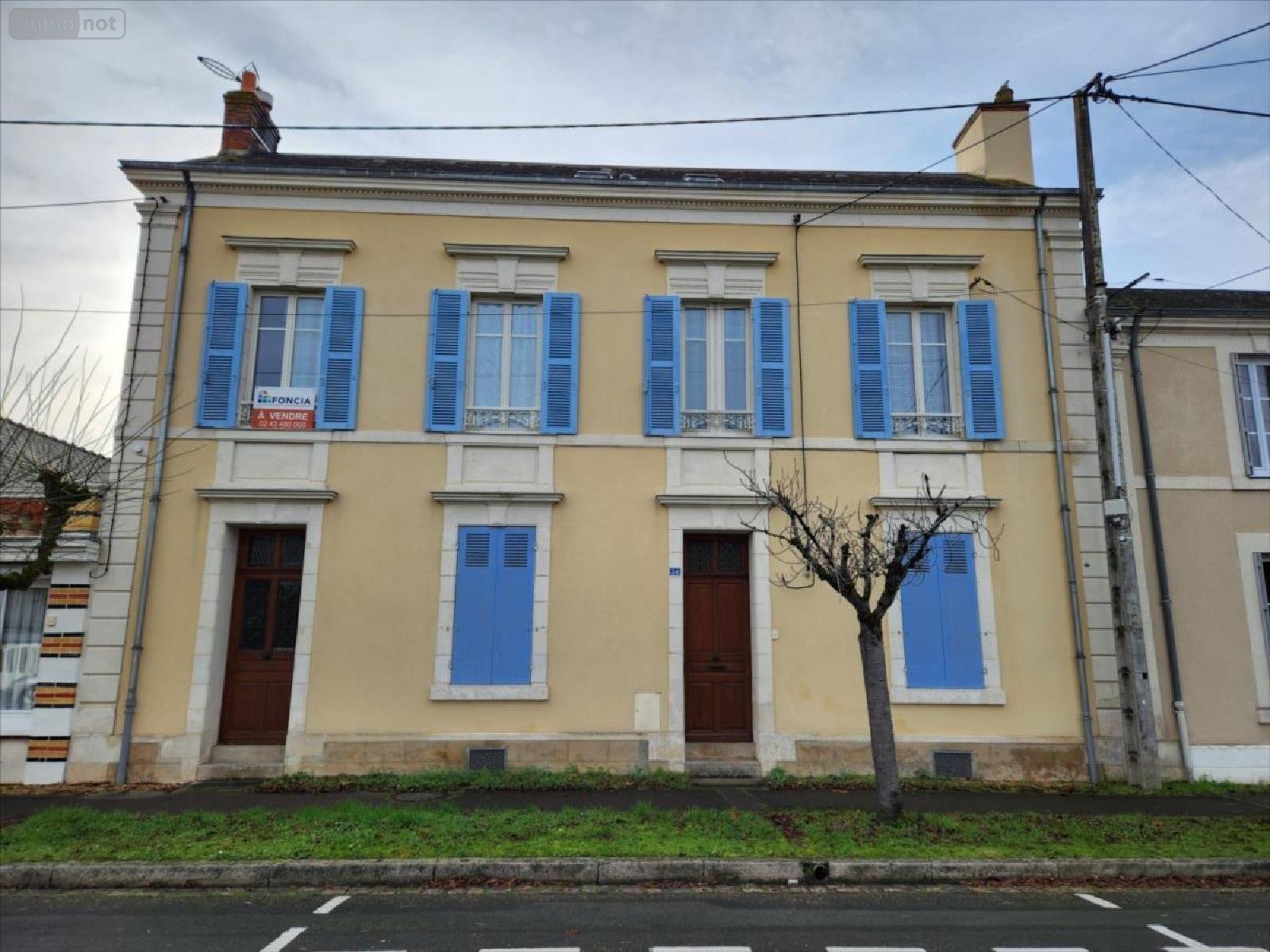 Maison a vendre La Flèche 72200 Sarthe 183 m2 9 pièces 286104 euros