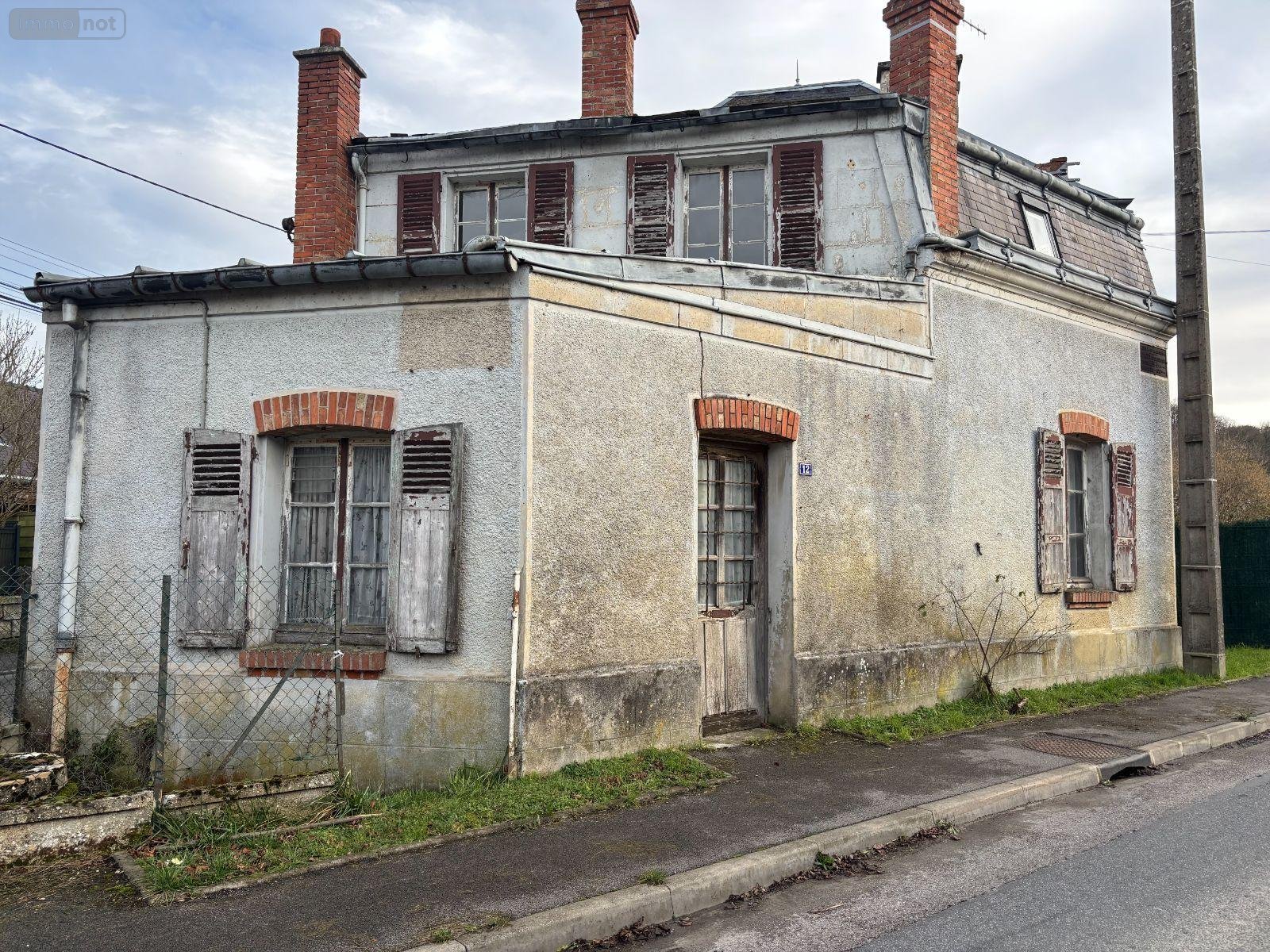 Maison a vendre Saint-Christophe-à-Berry 02290 Aisne 114 m2 4 pièces 65000 euros