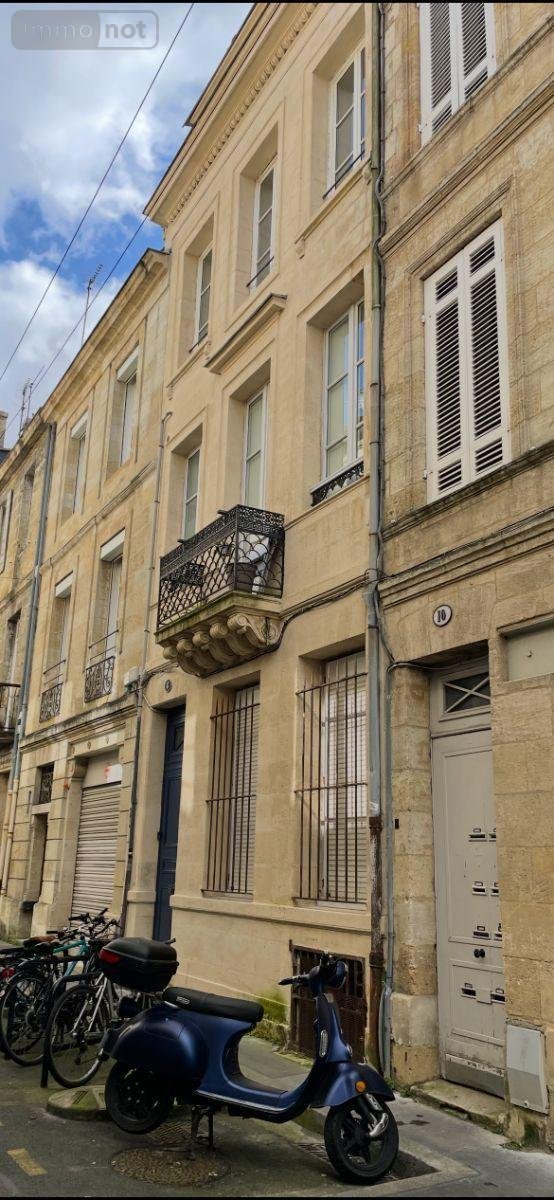 Appartement a vendre Bordeaux 33000 Gironde 27 m2 1 pièce 170100 euros