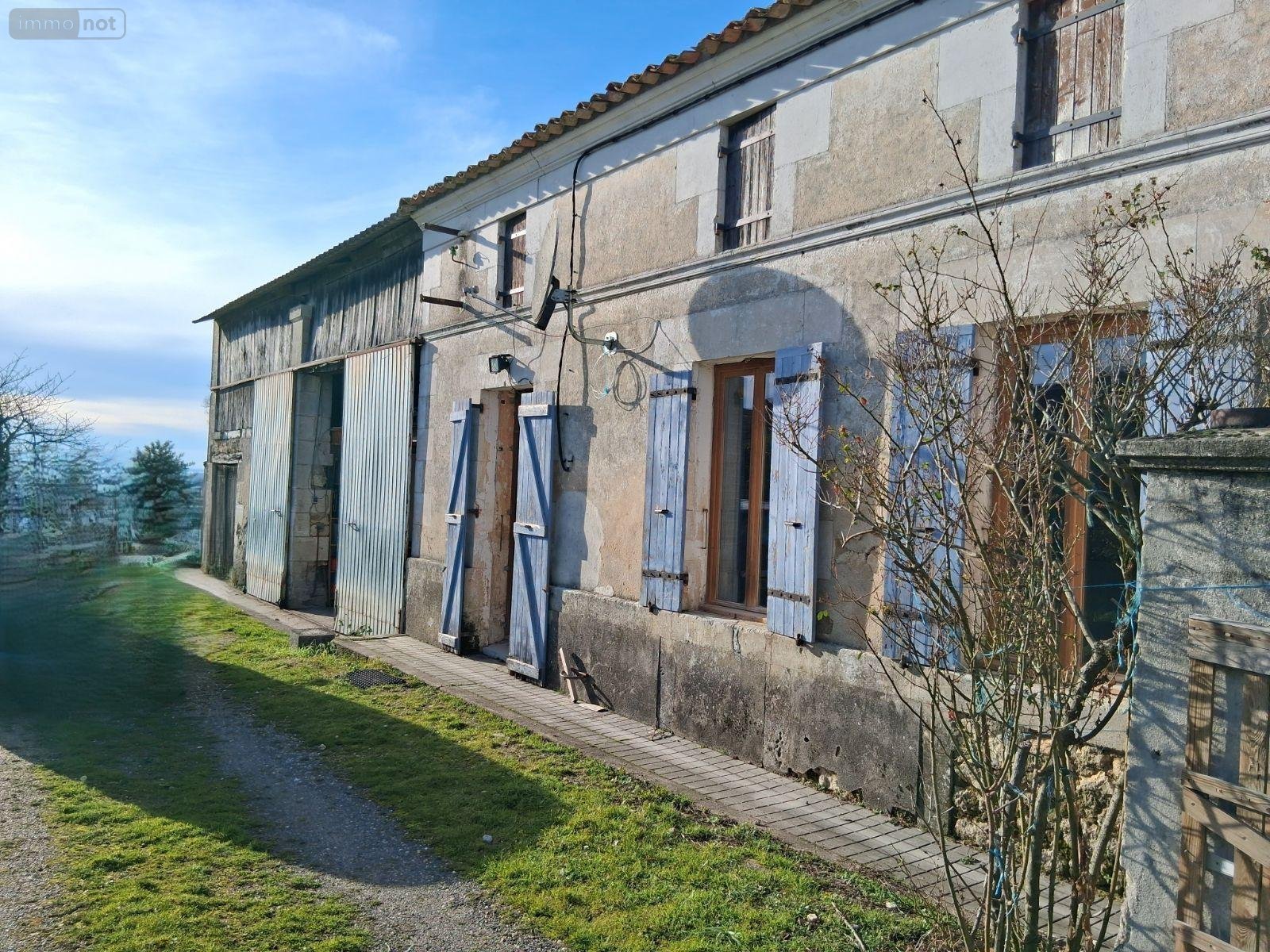 Maison a vendre Saint-Palais 33820 Gironde 169 m2 7 pièces 96000 euros