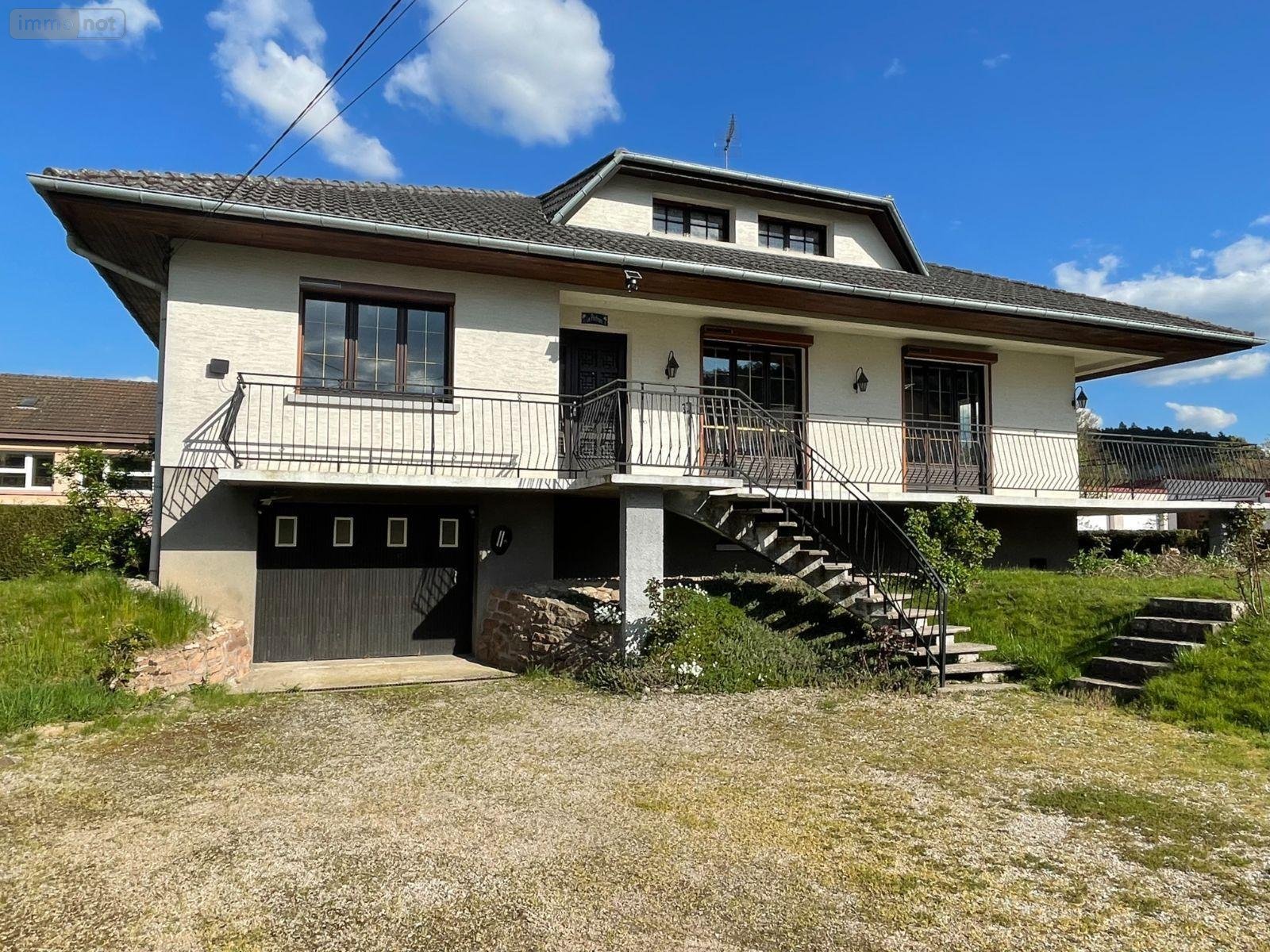 Maison a vendre Pouxeux 88550 Vosges 116 m2 5 pièces 199000 euros