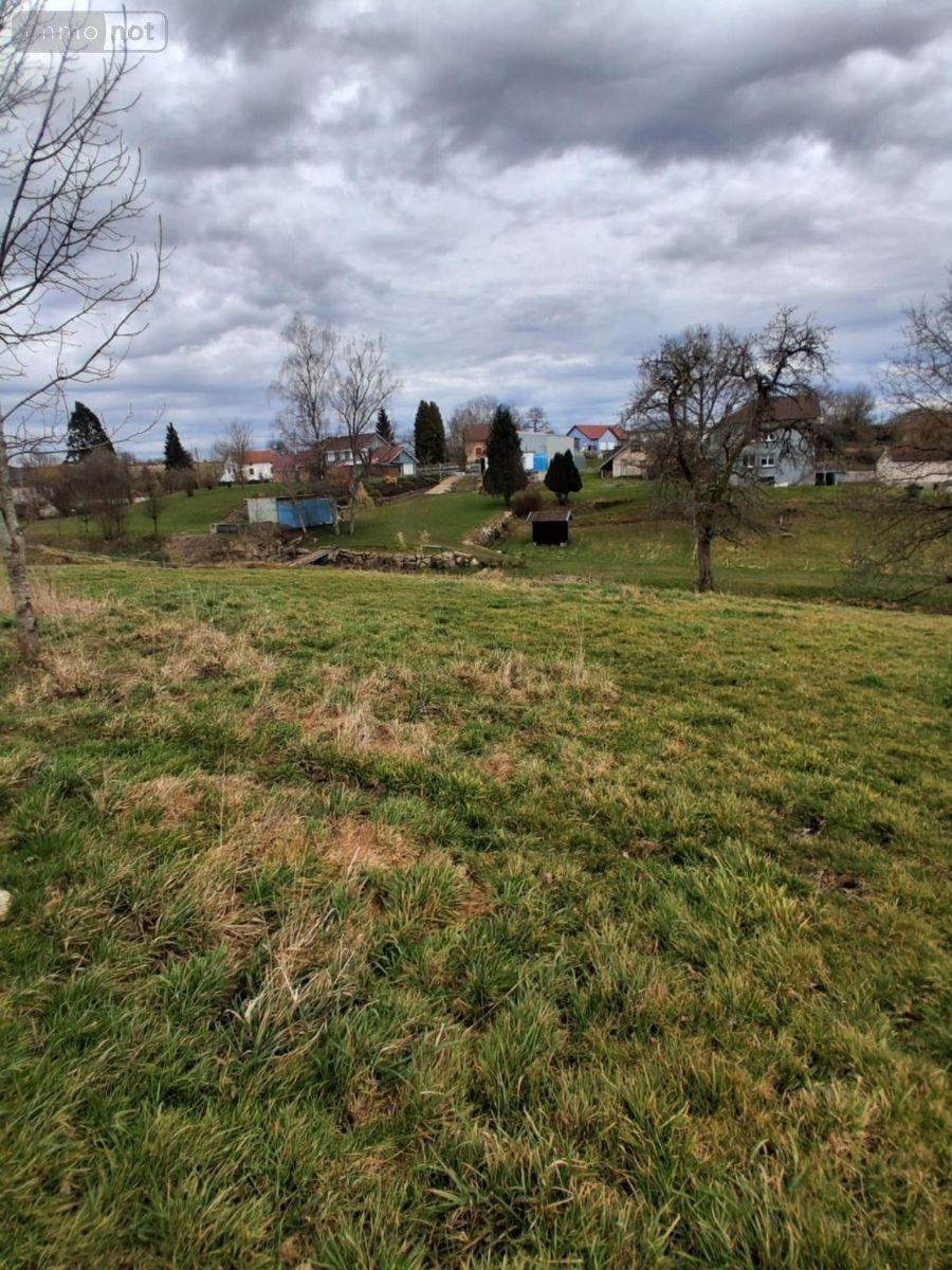 Terrain a batir a vendre Uriménil 88220 Vosges 1029 m2  31400 euros