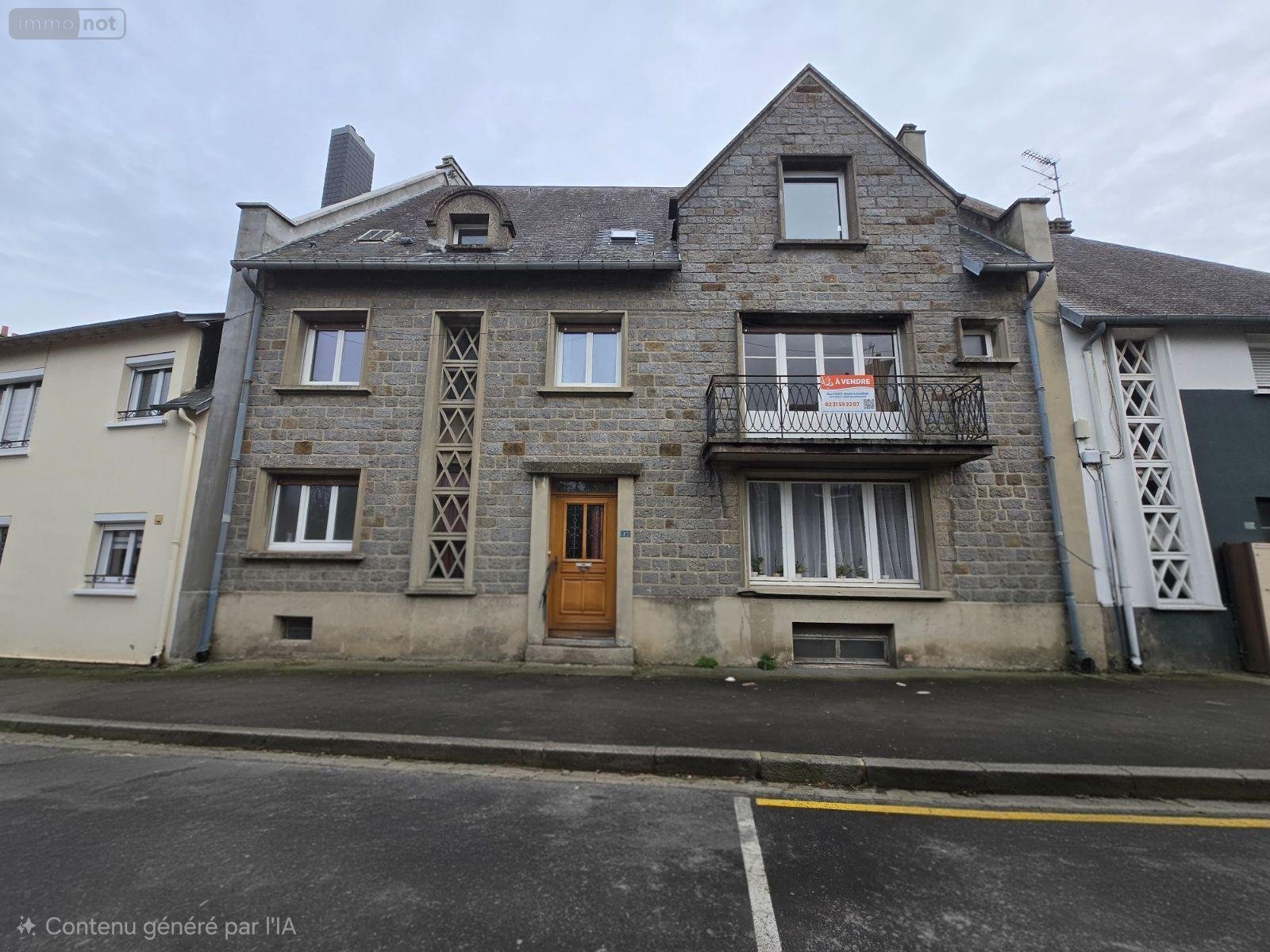 Maison a vendre Condé-en-Normandie 14110 Calvados 215 m2 8 pièces 157750 euros