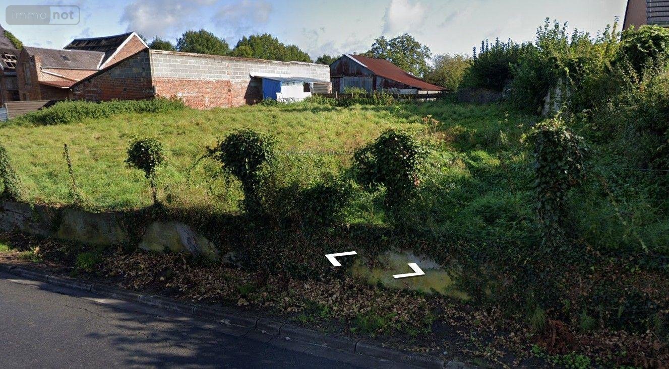 Terrain a batir a vendre Obies 59570 Nord 782 m2  51500 euros