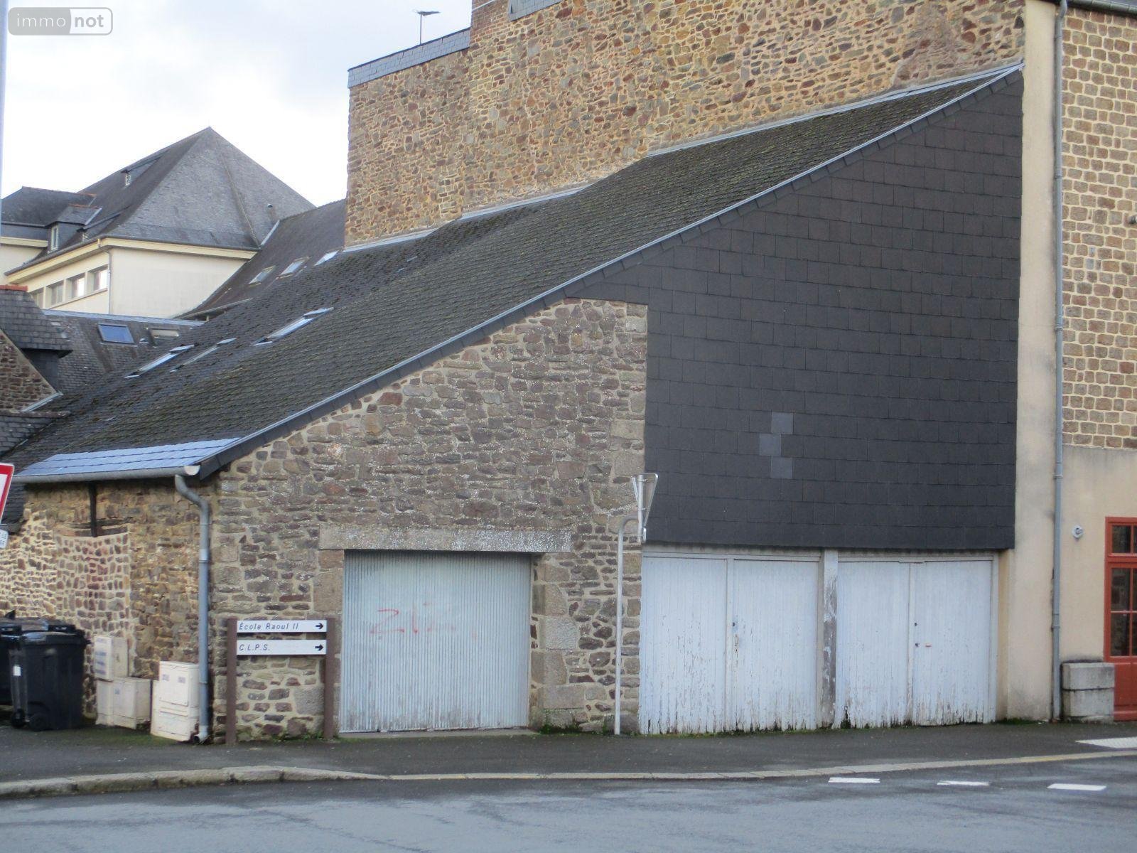 Garage et parking a vendre Fougères 35300 Ille-et-Vilaine  36386 euros