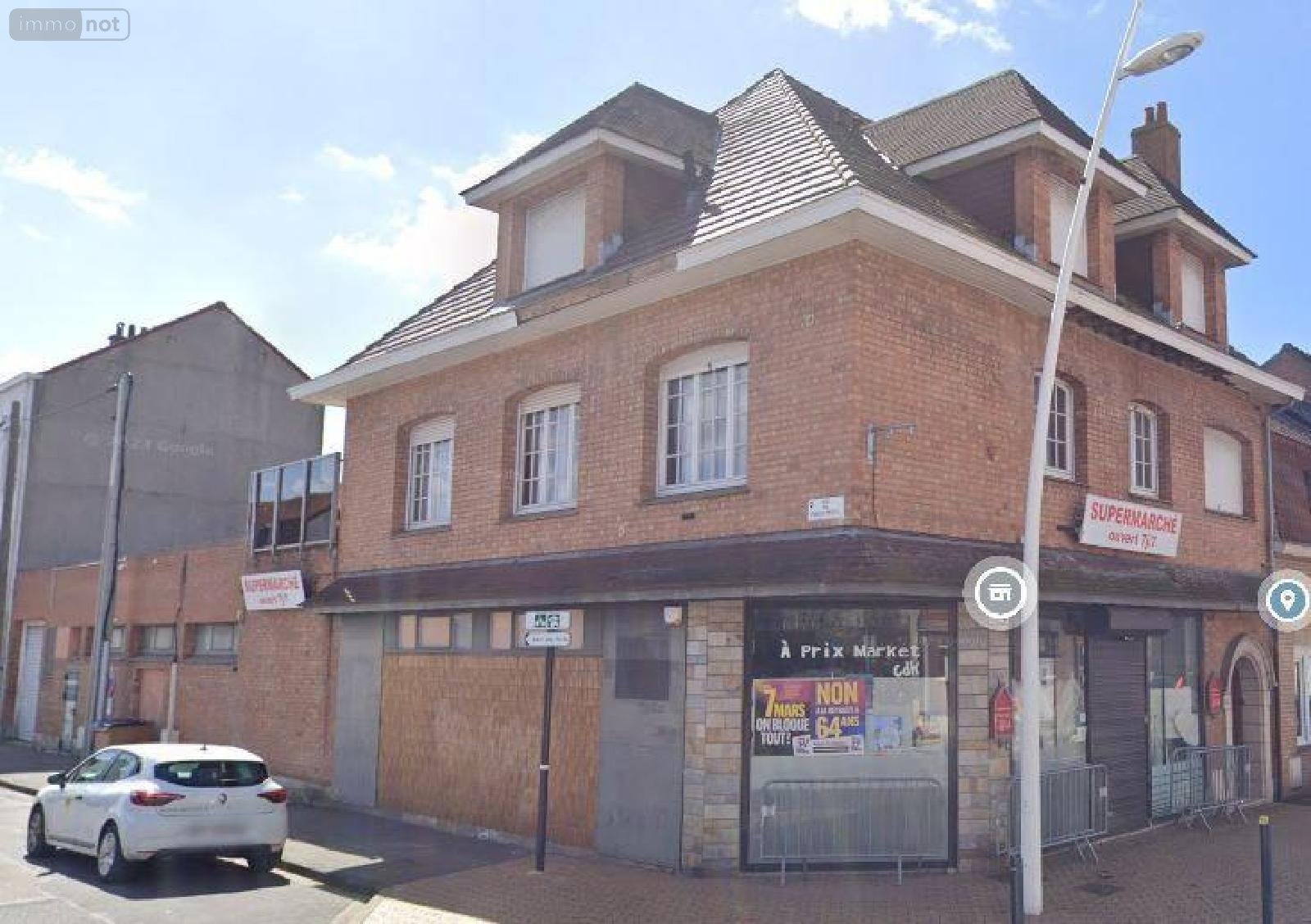 Location immeuble de rapport Coudekerque-Branche 59210 Nord 313 m2  3450 euros