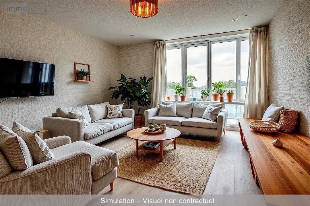 Appartement a vendre Lannion 22300 Côtes-d'Armor 66 m2 3 pièces 127200 euros