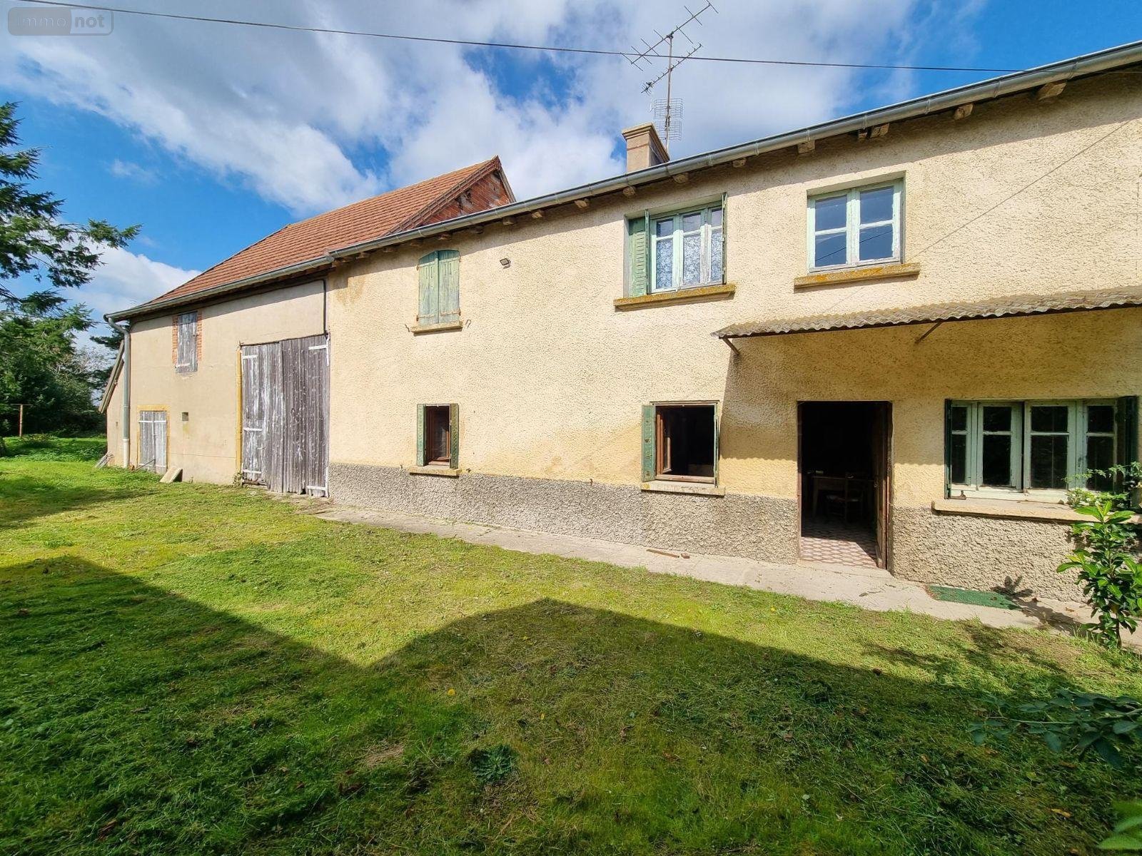 Maison a vendre Chenay-le-Châtel 71340 Saône-et-Loire 114 m2 4 pièces 50000 euros