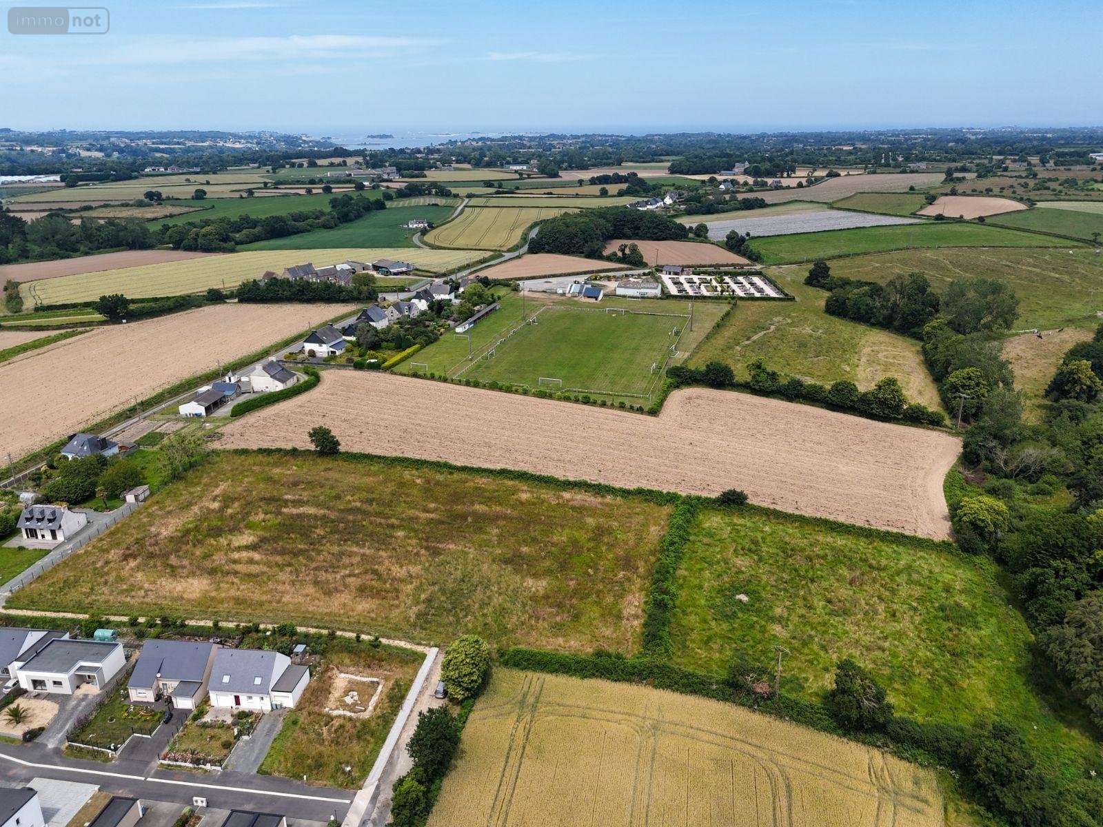 Terrain a batir a vendre Trédarzec 22220 Côtes-d'Armor 427 m2  35300 euros
