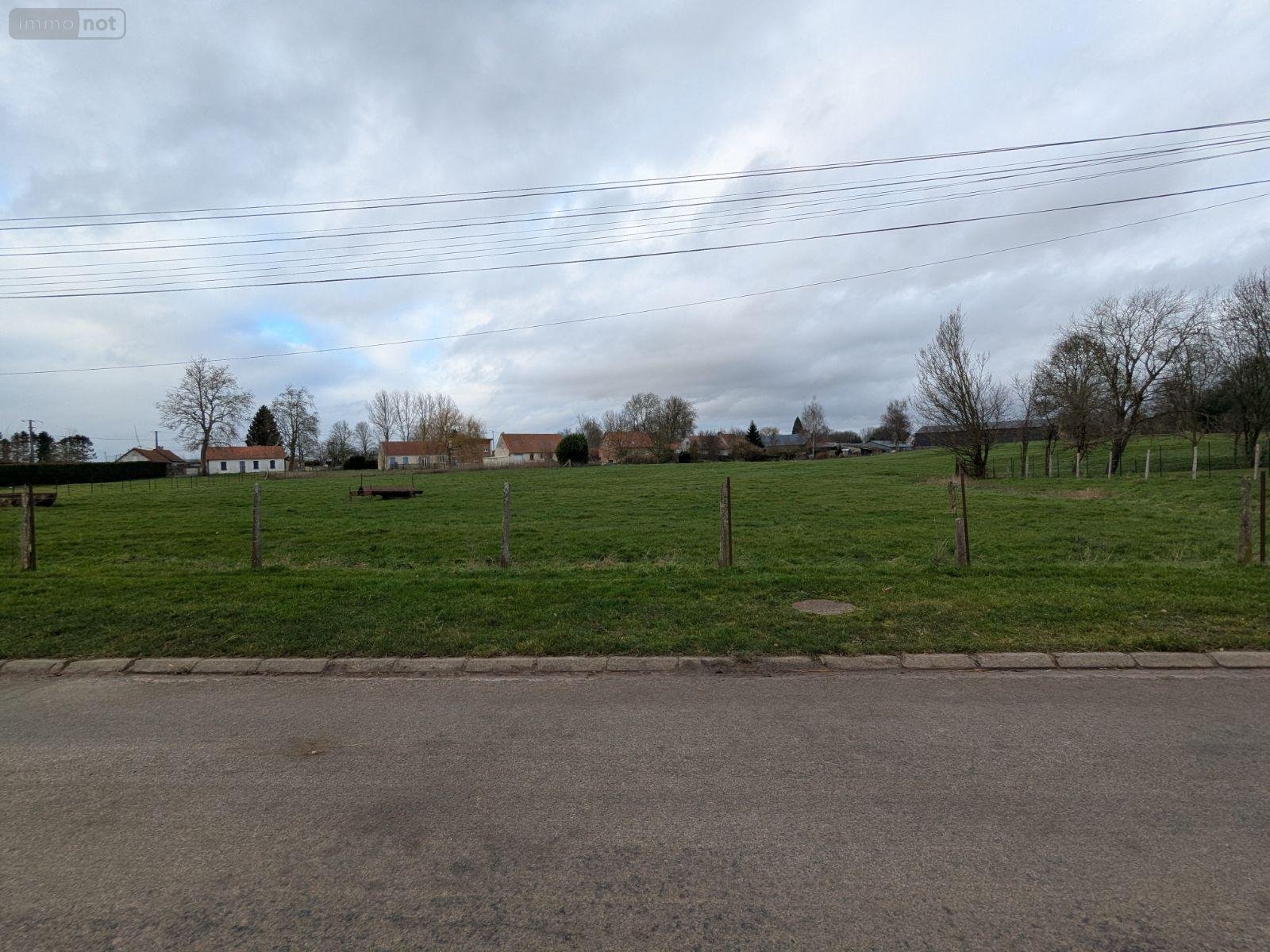 Terrain a batir a vendre Bonnières 62270 Pas-de-Calais 1000 m2  32160 euros