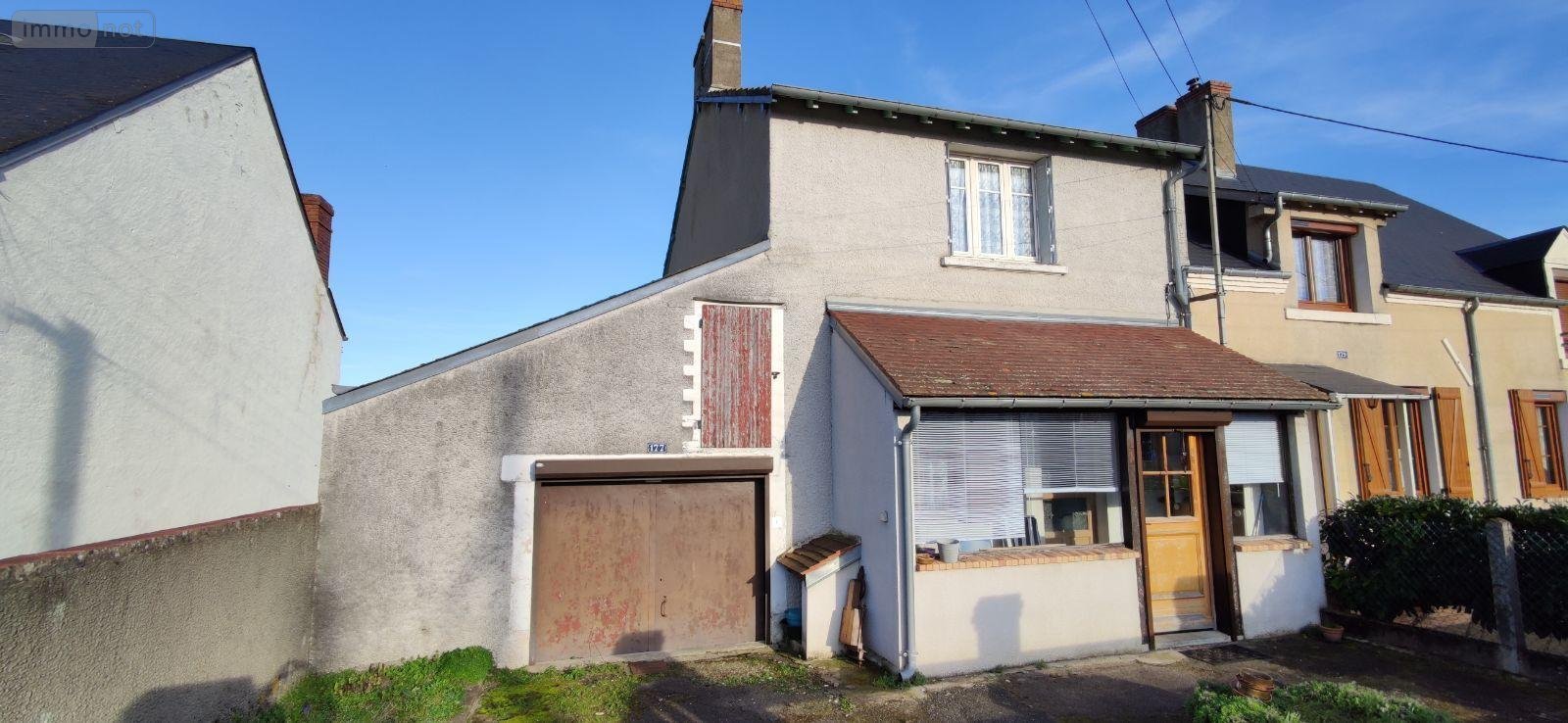 Maison a vendre Mehun-sur-Yèvre 18500 Cher 74 m2 3 pièces 74500 euros