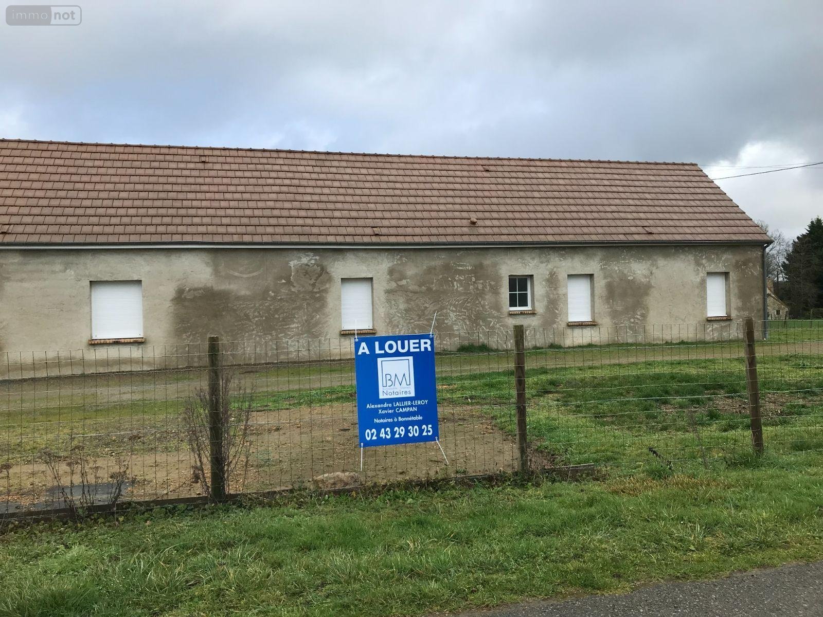 Location maison Courcemont 72110 Sarthe 140 m2 6 pièces 700 euros