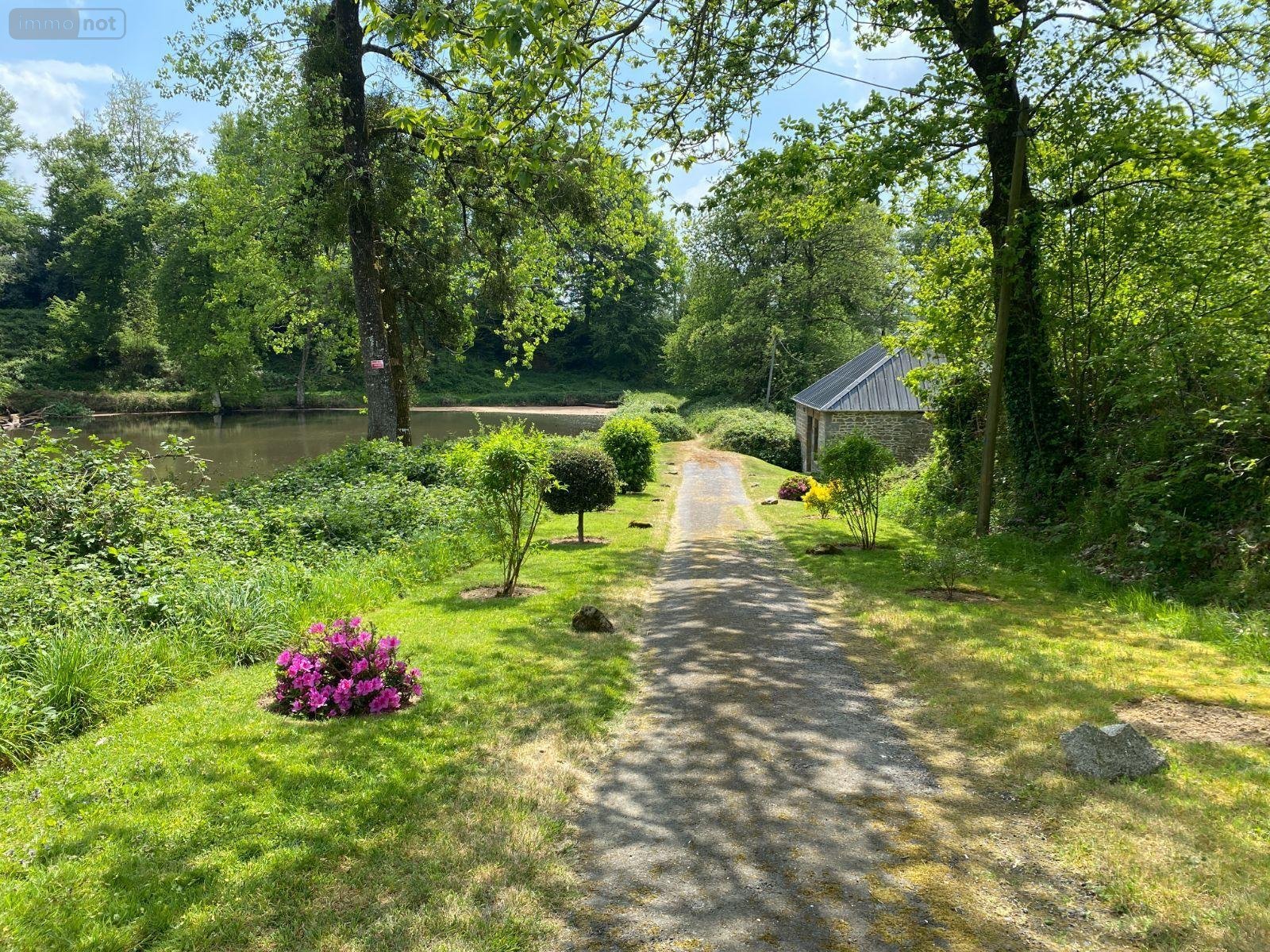 Terrains de loisirs bois etangs a vendre Les Portes du Coglais 35460 Ille-et-Vilaine 14821 m2  73360 euros