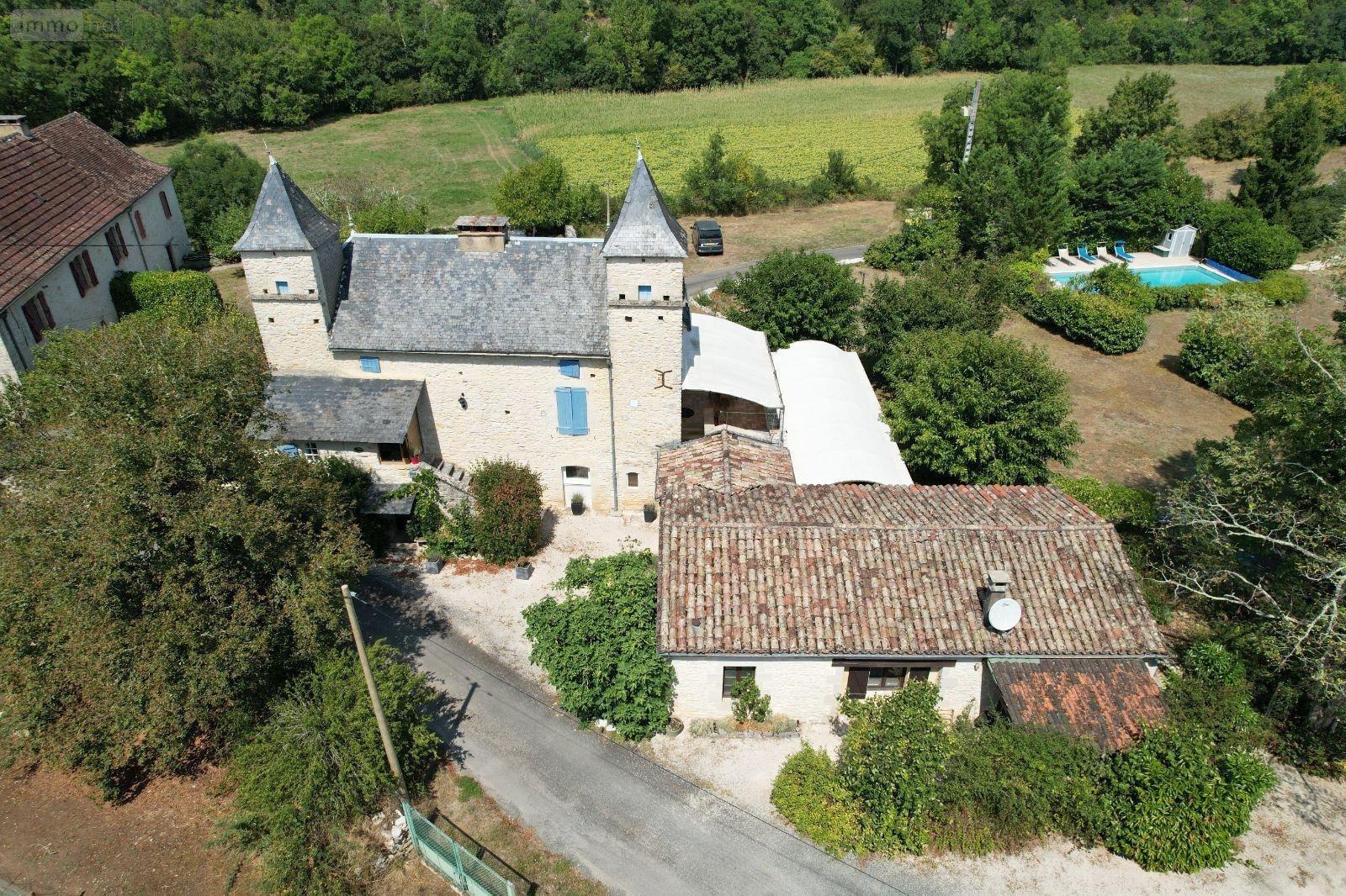 propriete a vendre Léobard 46300 Lot 175 m2 7 pièces 477360 euros