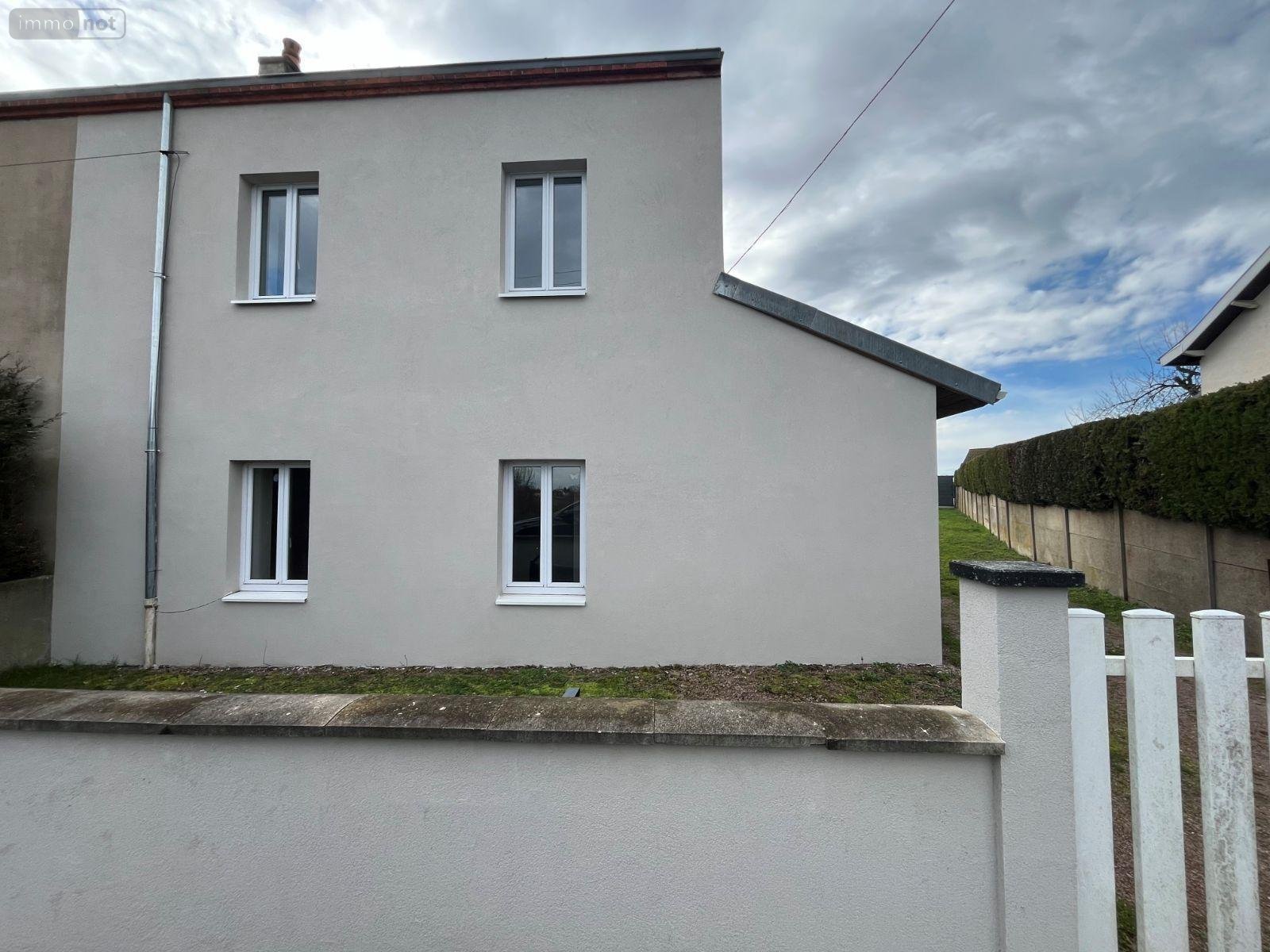 Maison a vendre Saint-Vallier 71230 Saône-et-Loire 61 m2 3 pièces 79500 euros