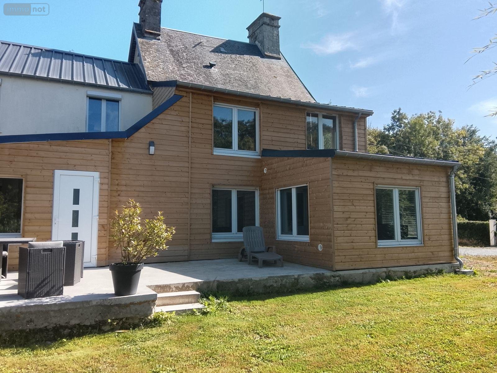 Maison a vendre Bricqueville-la-Blouette 50200 Manche 102 m2 4 pièces 159600 euros
