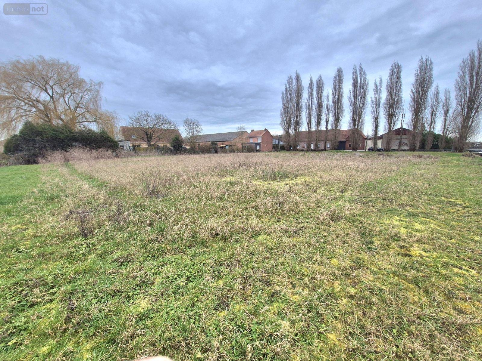 Terrain a batir a vendre Lestrem 62136 Pas-de-Calais 1463 m2  147200 euros