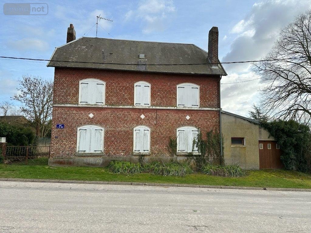 Maison a vendre Driencourt 80240 Somme 4 pièces 83900 euros