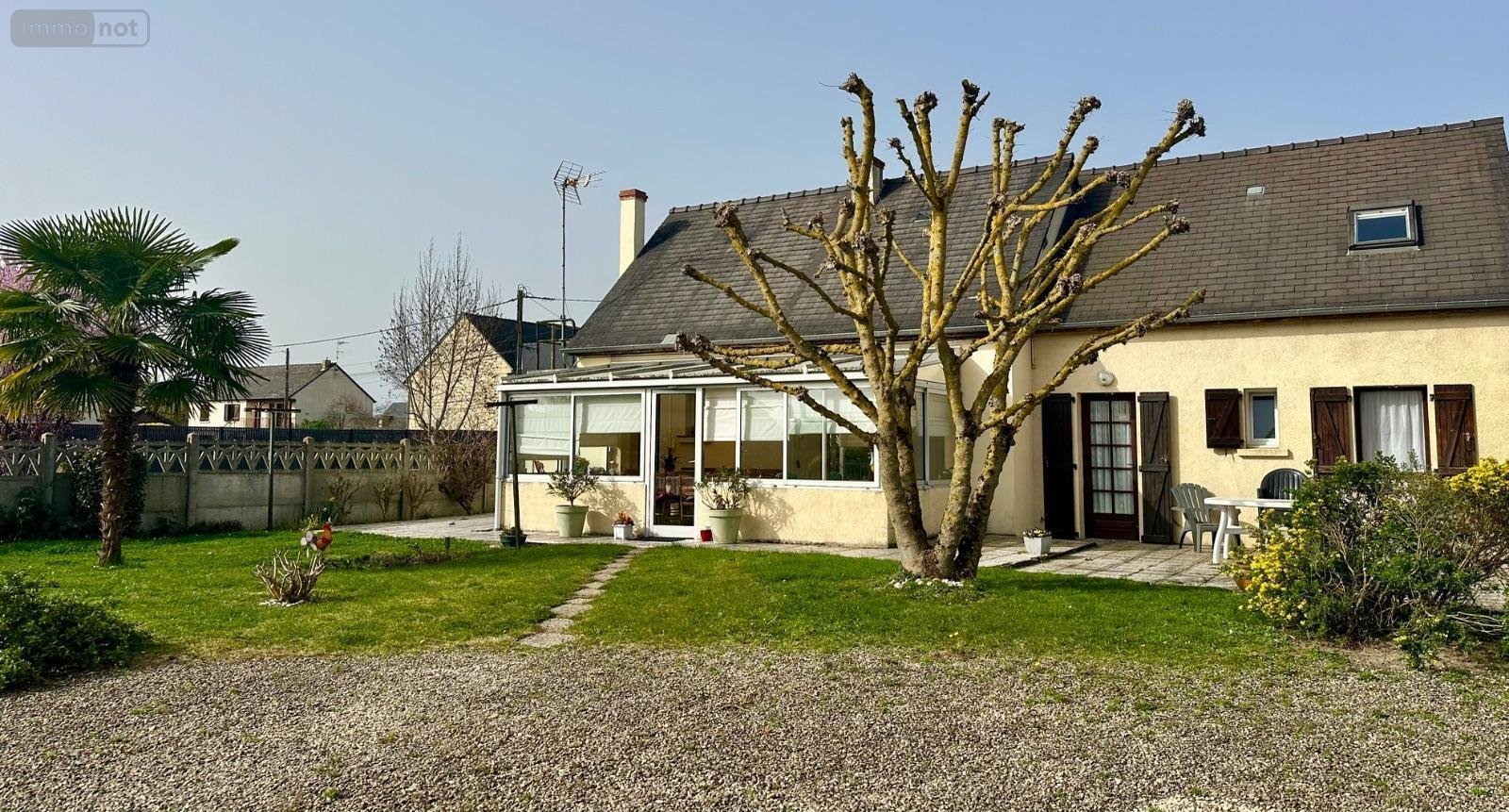 Maison a vendre Beaumont-en-Véron 37420 Indre-et-Loire 115 m2 5 pièces 162000 euros