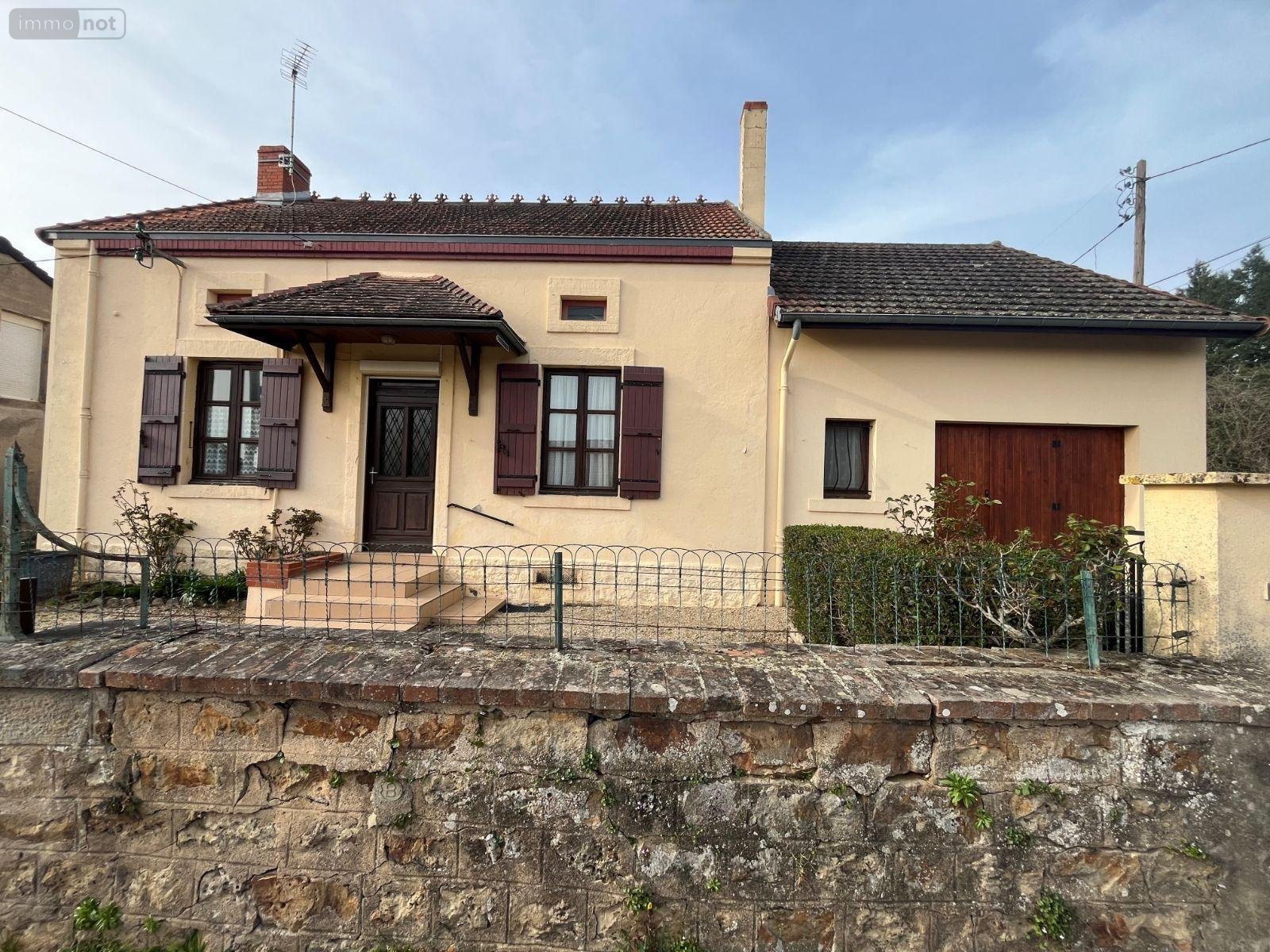 Maison a vendre Saint-Vallier 71230 Saône-et-Loire 61 m2 3 pièces 74200 euros