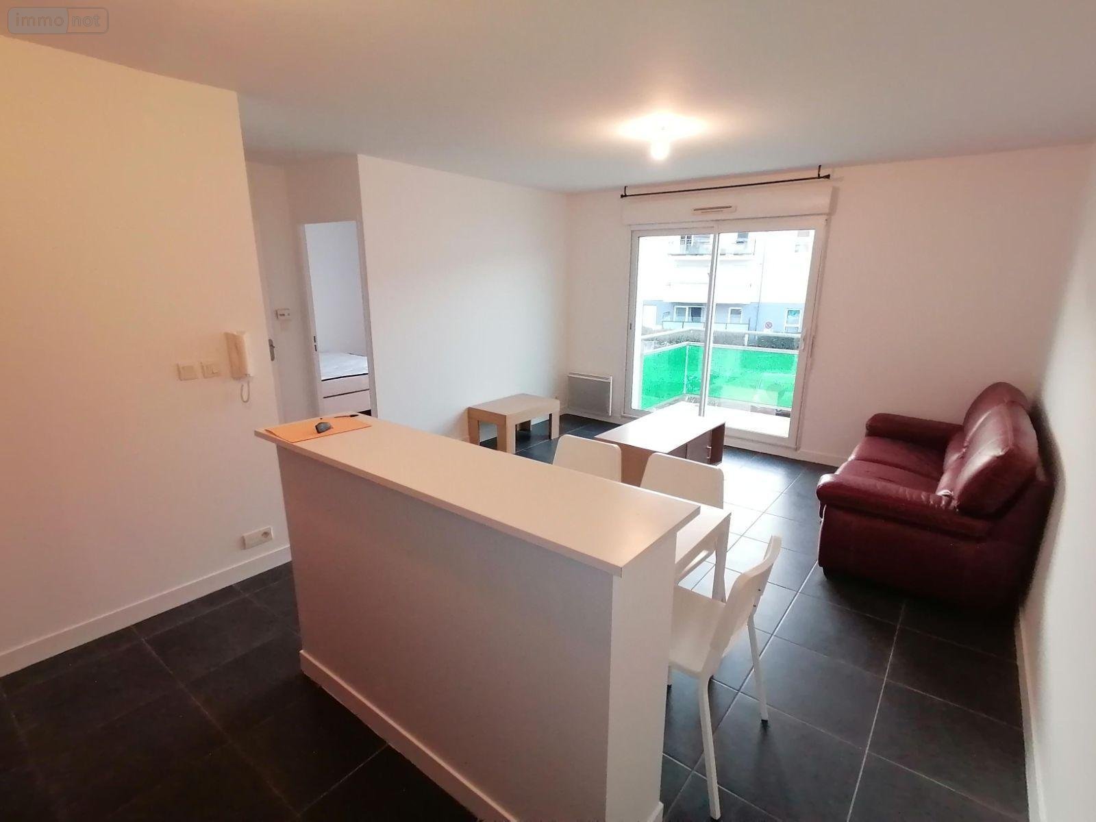 Location appartement Bruz 35170 Ille-et-Vilaine 45 m2 2 pièces 750 euros