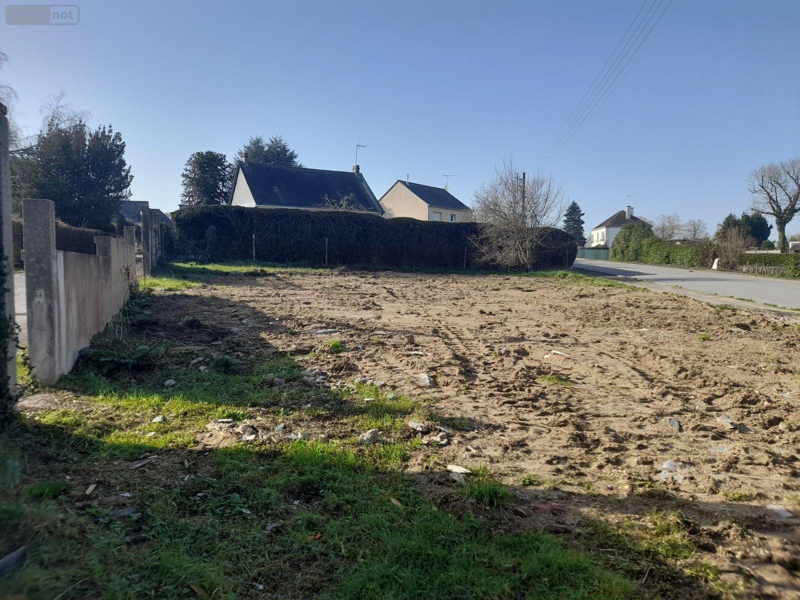 Terrain a batir a vendre La Gacilly 56200 Morbihan 490 m2  38000 euros