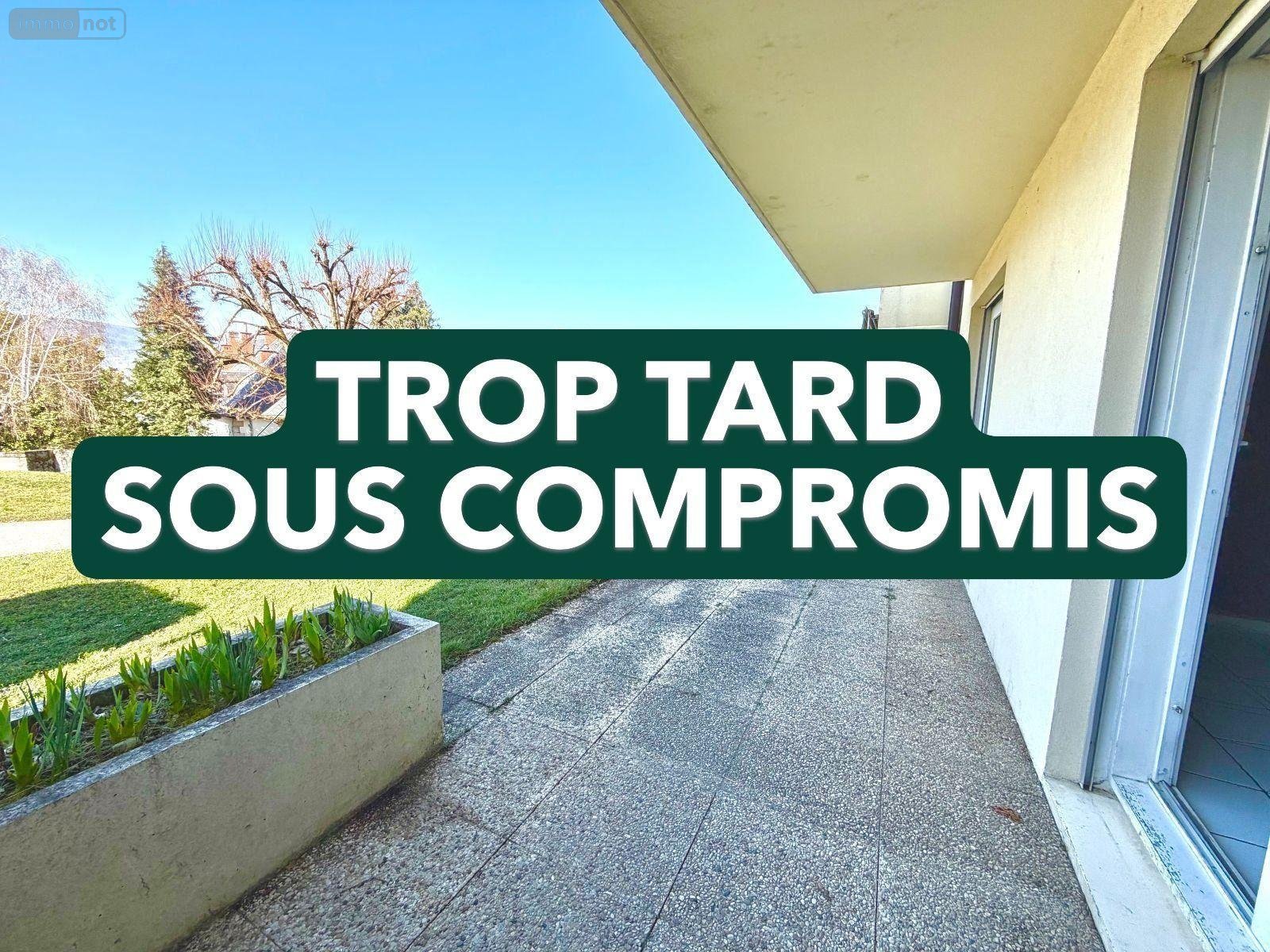 Appartement a vendre Jacob-Bellecombette 73000 Savoie 46 m2 2 pièces 179000 euros