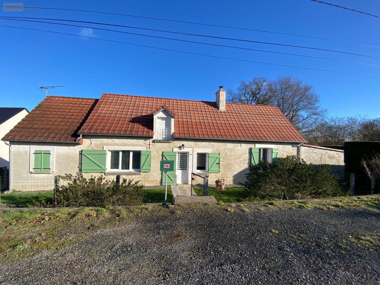 Maison a vendre Paulnay 36290 Indre 84 m2 4 pièces 133700 euros