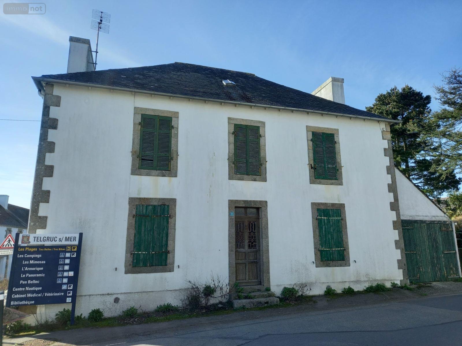 Maison a vendre Telgruc-sur-Mer 29560 Finistère 138 m2 8 pièces 169600 euros