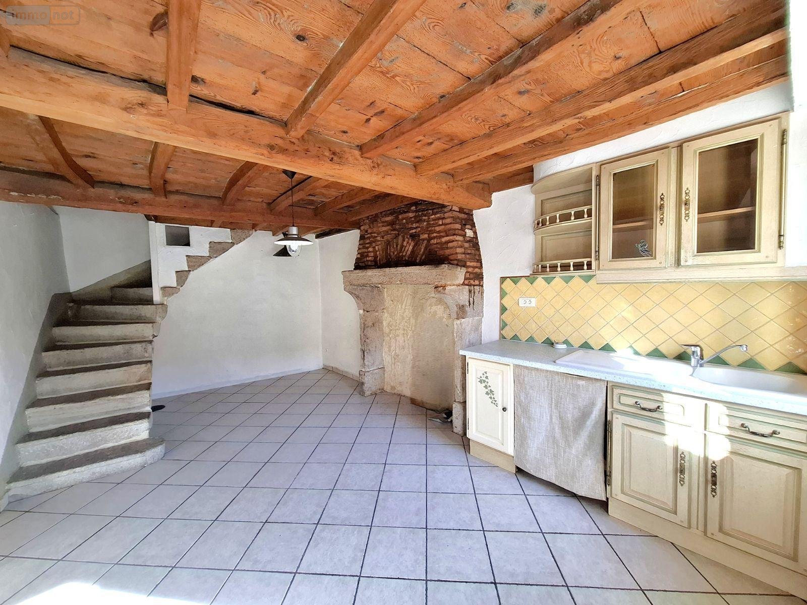Maison a vendre Moissat 63190 Puy-de-Dôme 126 m2 7 pièces 176000 euros