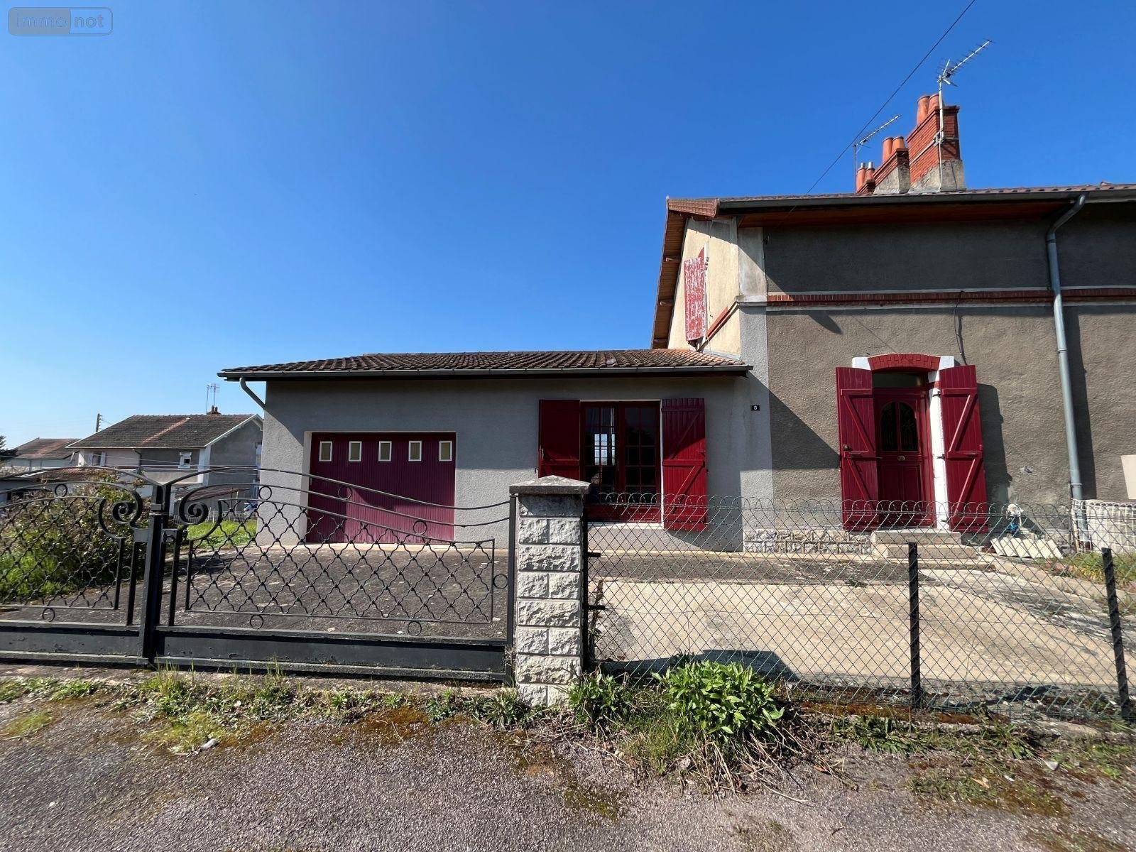 Maison a vendre Montceau-les-Mines 71300 Saône-et-Loire 100 m2 3 pièces 84800 euros