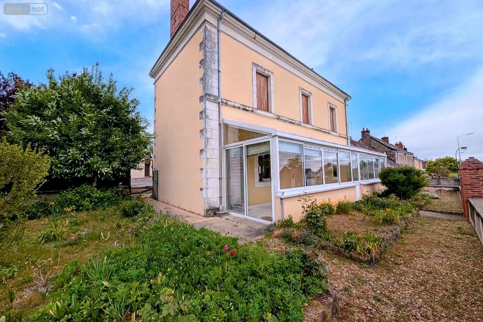 Maison a vendre Aubigné-Racan 72800 Sarthe 130 m2 4 pièces 121900 euros